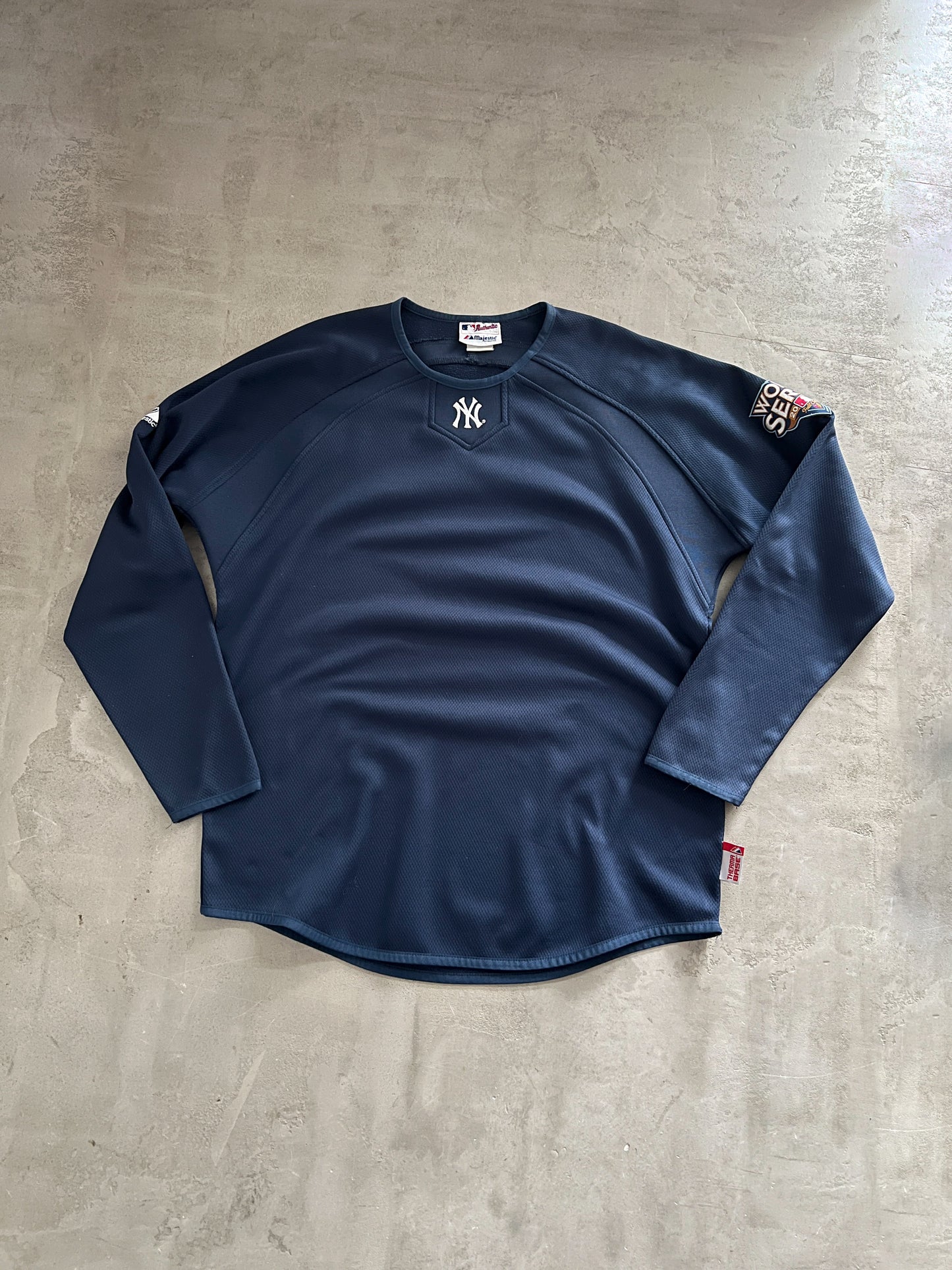 NAVY YANKEES LONGSLEEVE - 2000S - XL