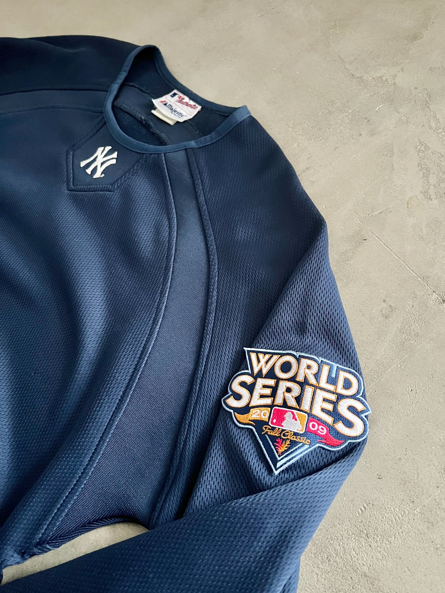 NAVY YANKEES LONGSLEEVE - 2000S - XL