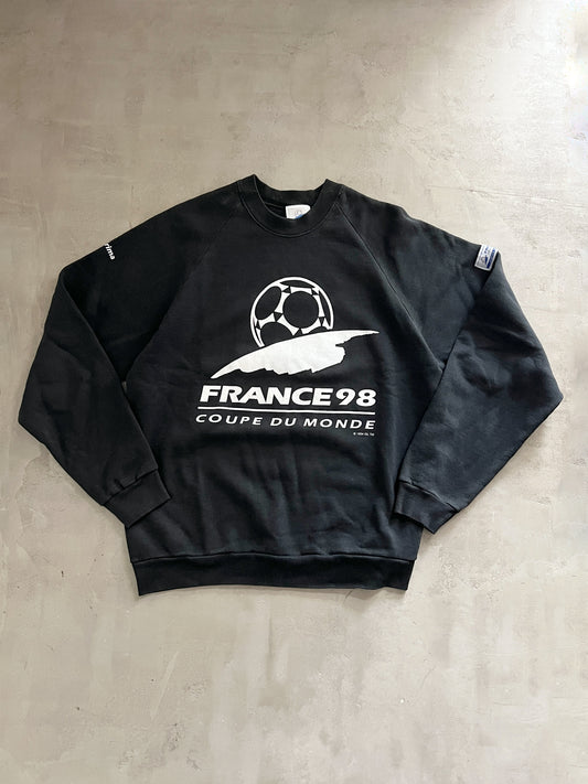 BLACK SOCCER WORLD CUP 1998 SWEATER - XL