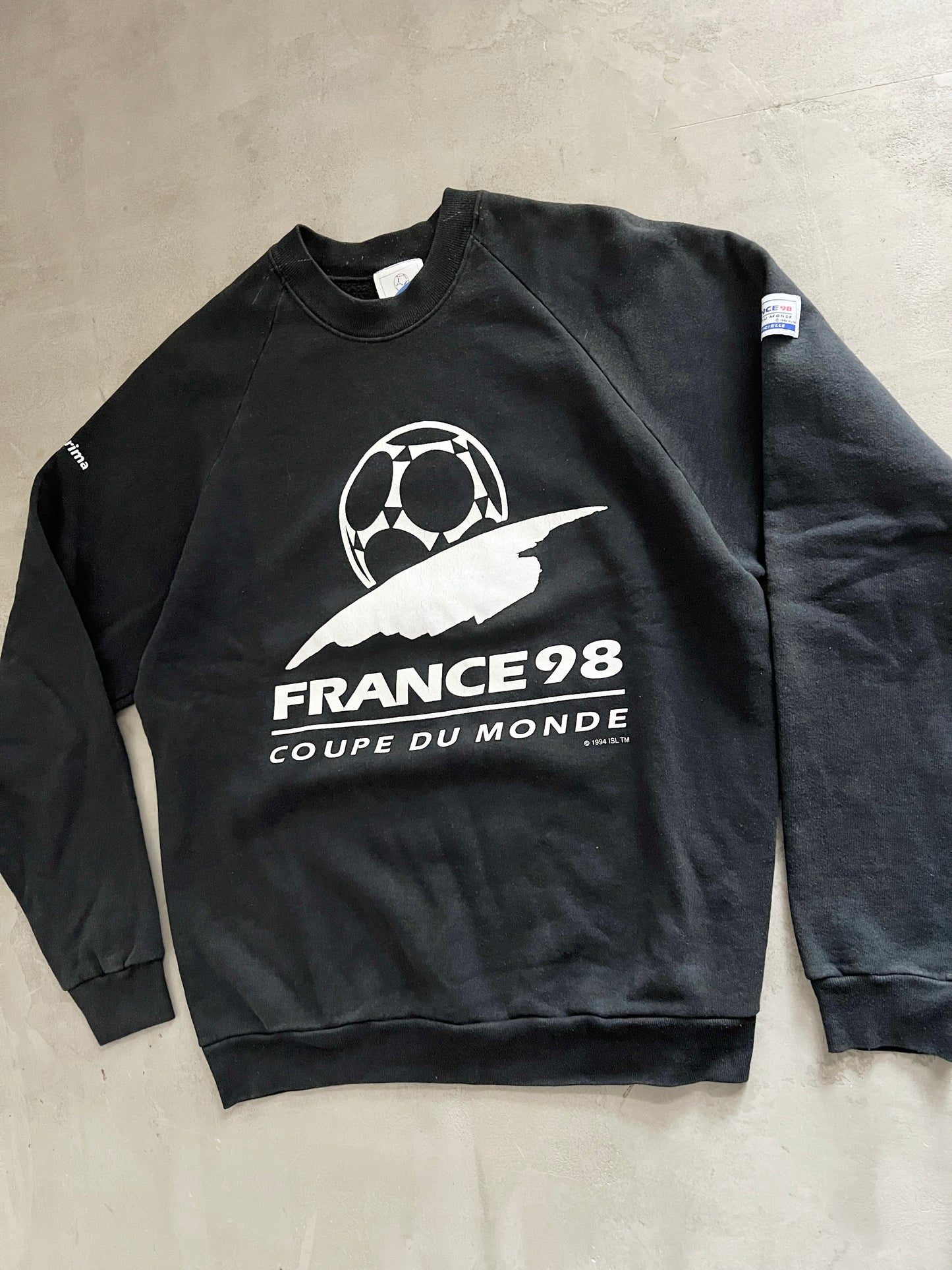 BLACK SOCCER WORLD CUP 1998 SWEATER - XL