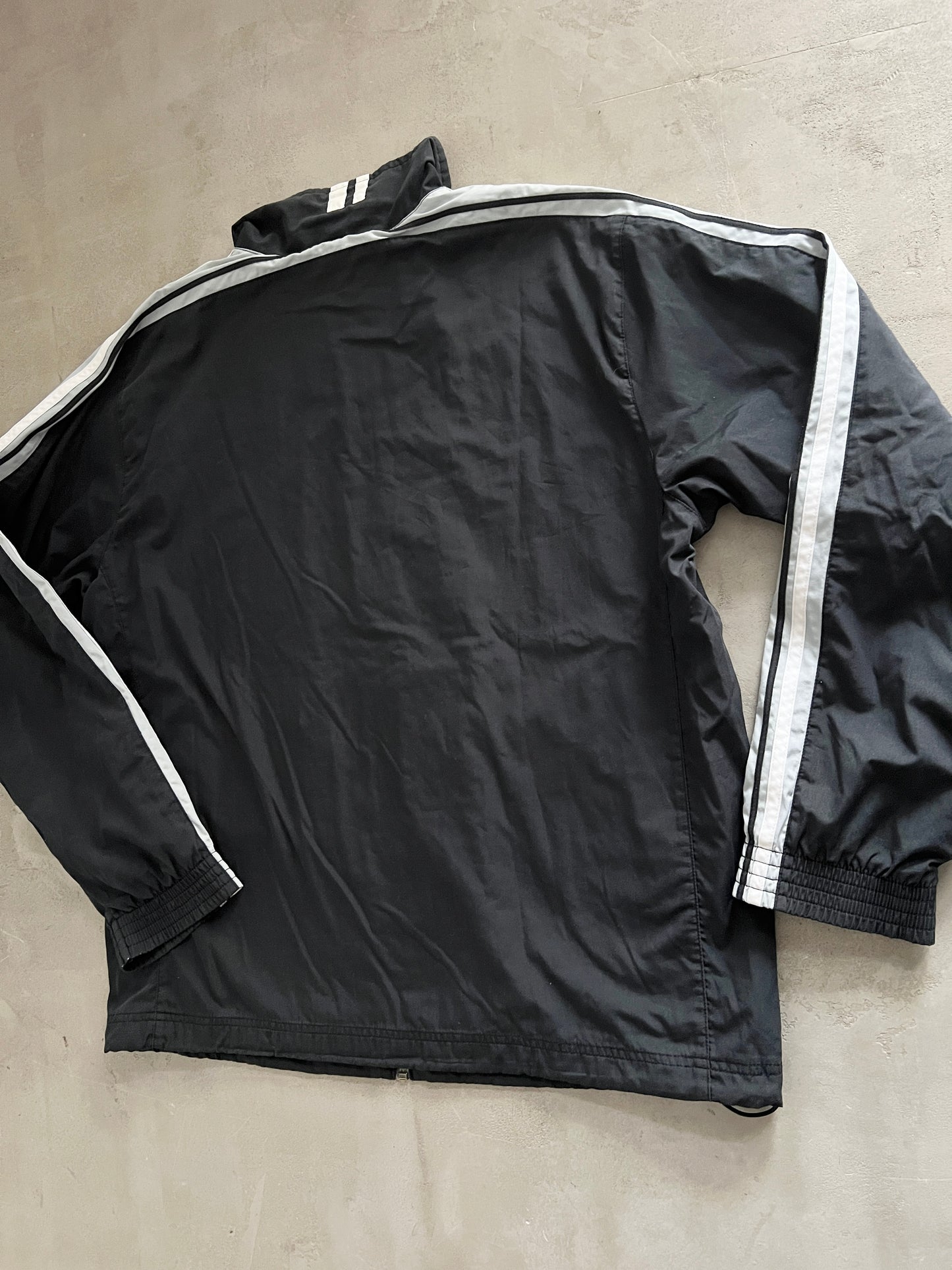 BLACK NIKE TRACK JACKET - 2000S - L/XL