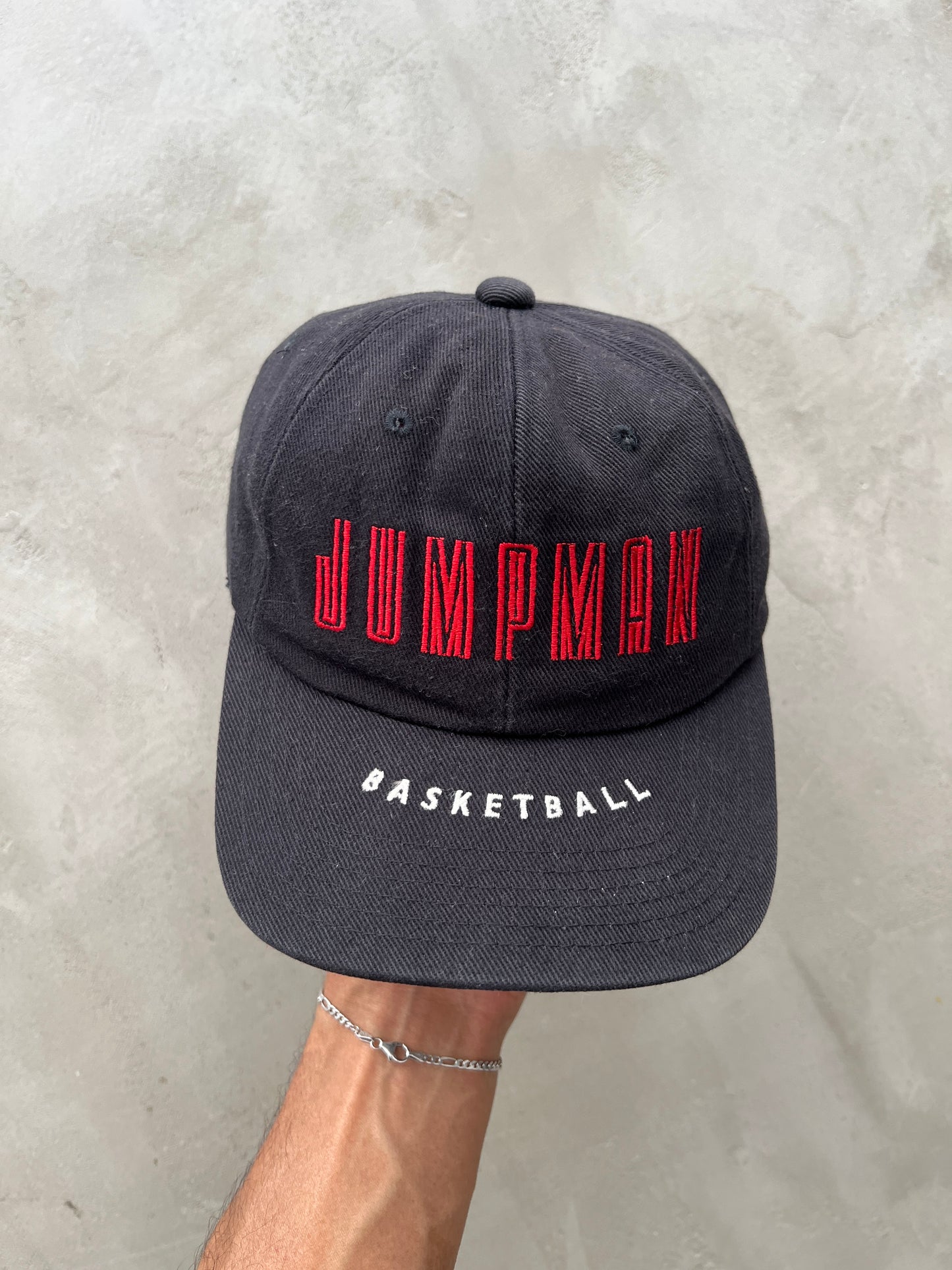 BLACK AIR JORDAN CAP - 1990S