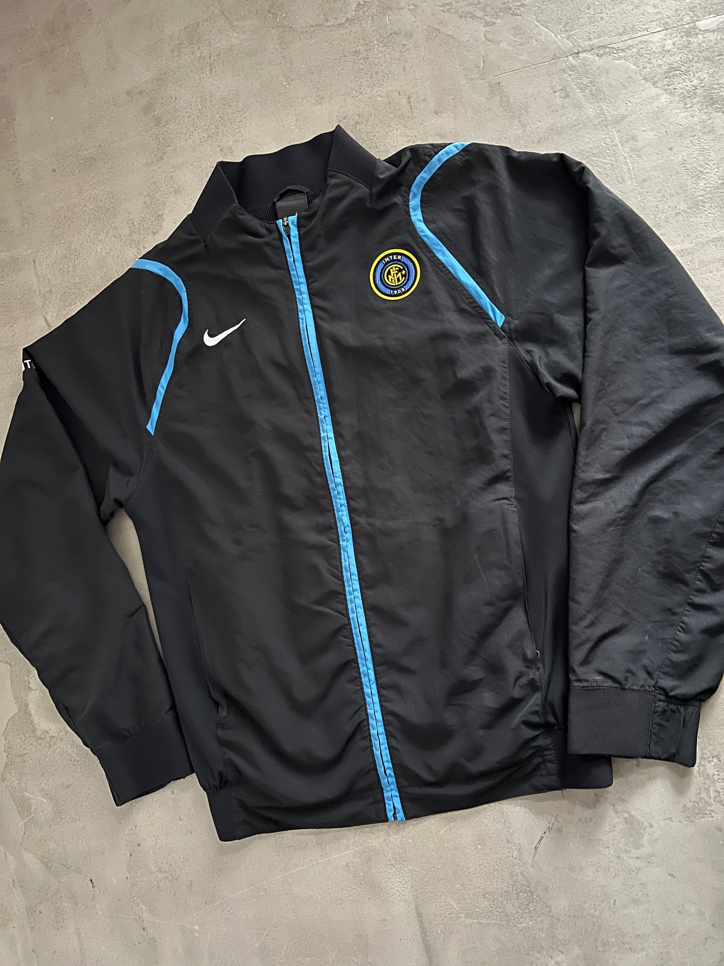 BLACK INTER MILAN TRACK JACKET - 2000S - M/S