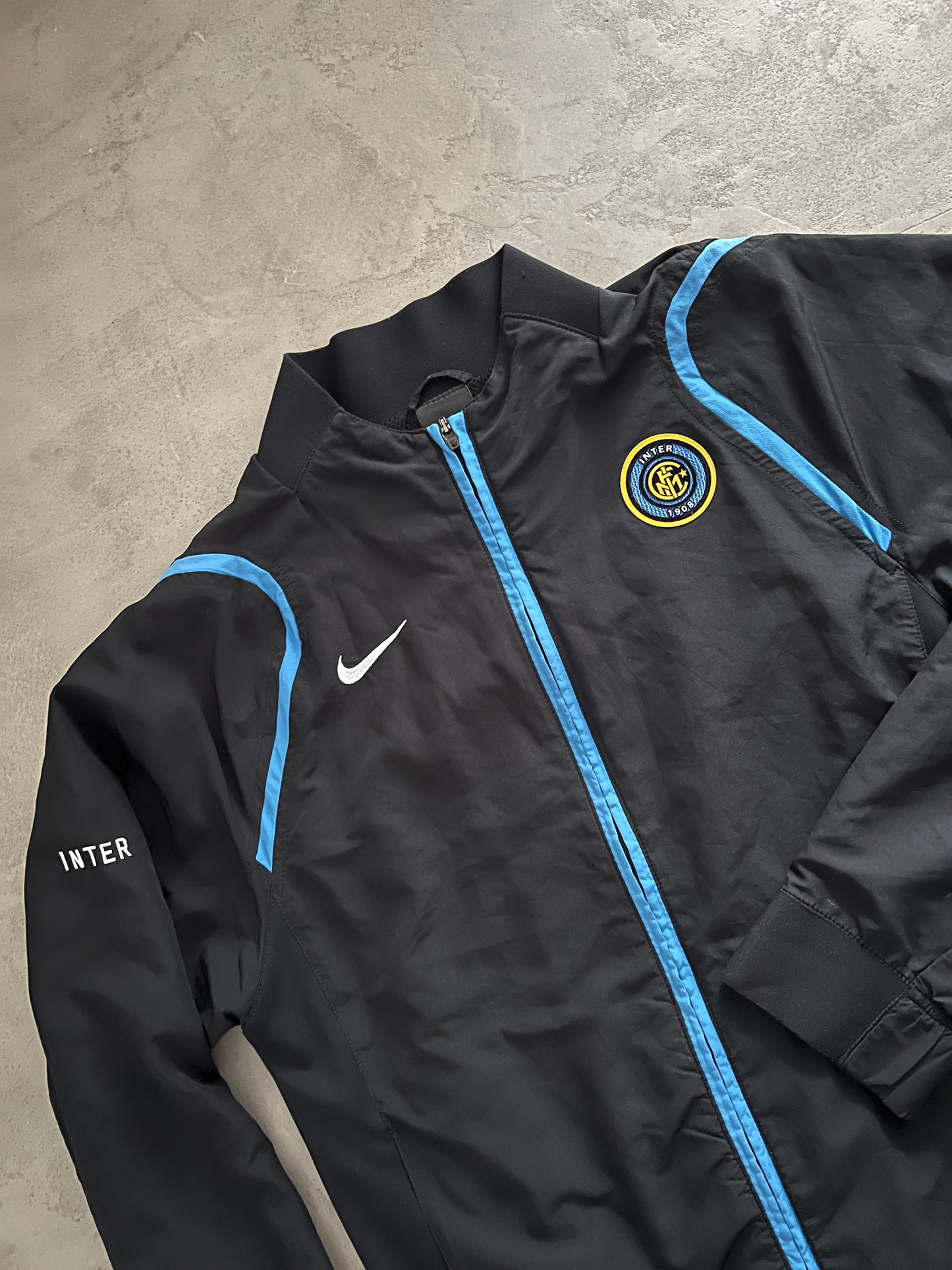 BLACK INTER MILAN TRACK JACKET - 2000S - M/S