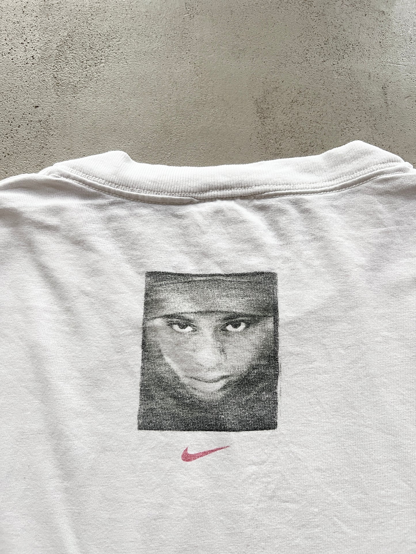 WHITE NIKE TIGER WOODS TEE - 1990S - L