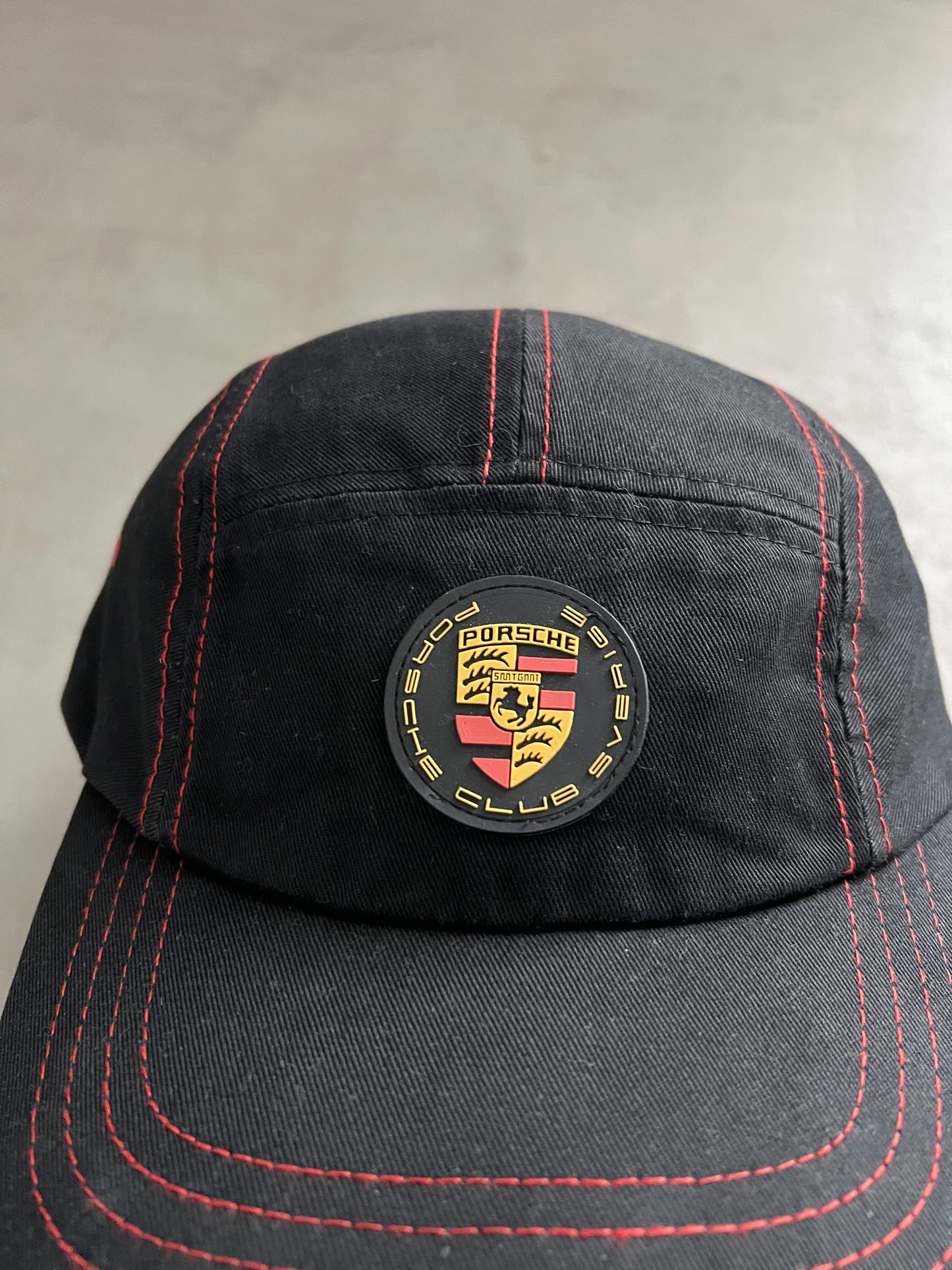 BLACK PORSCHE CAP - 1990S