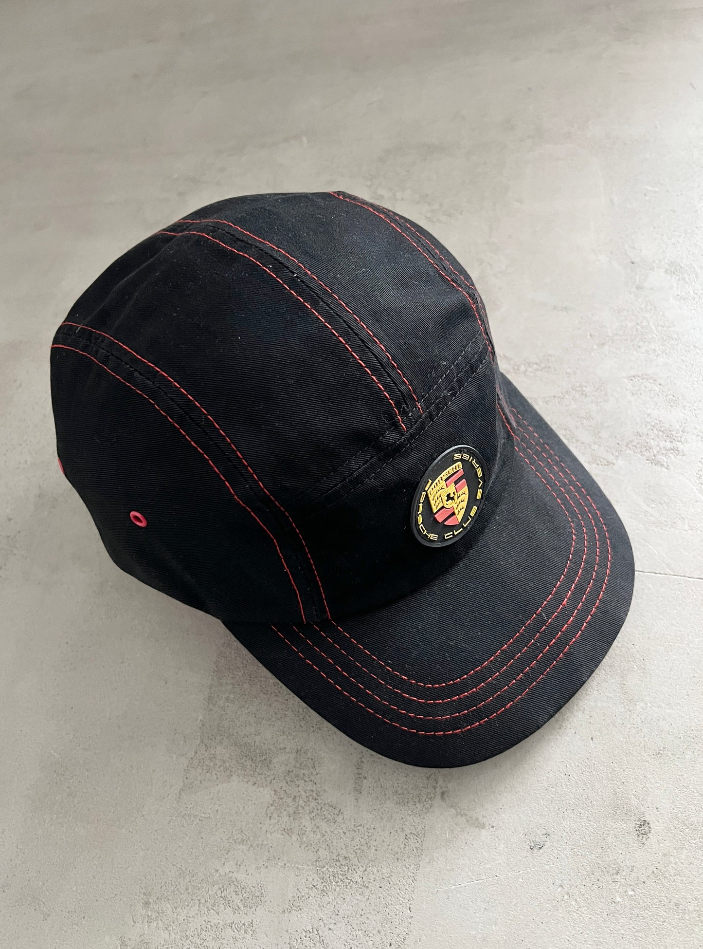 BLACK PORSCHE CAP - 1990S