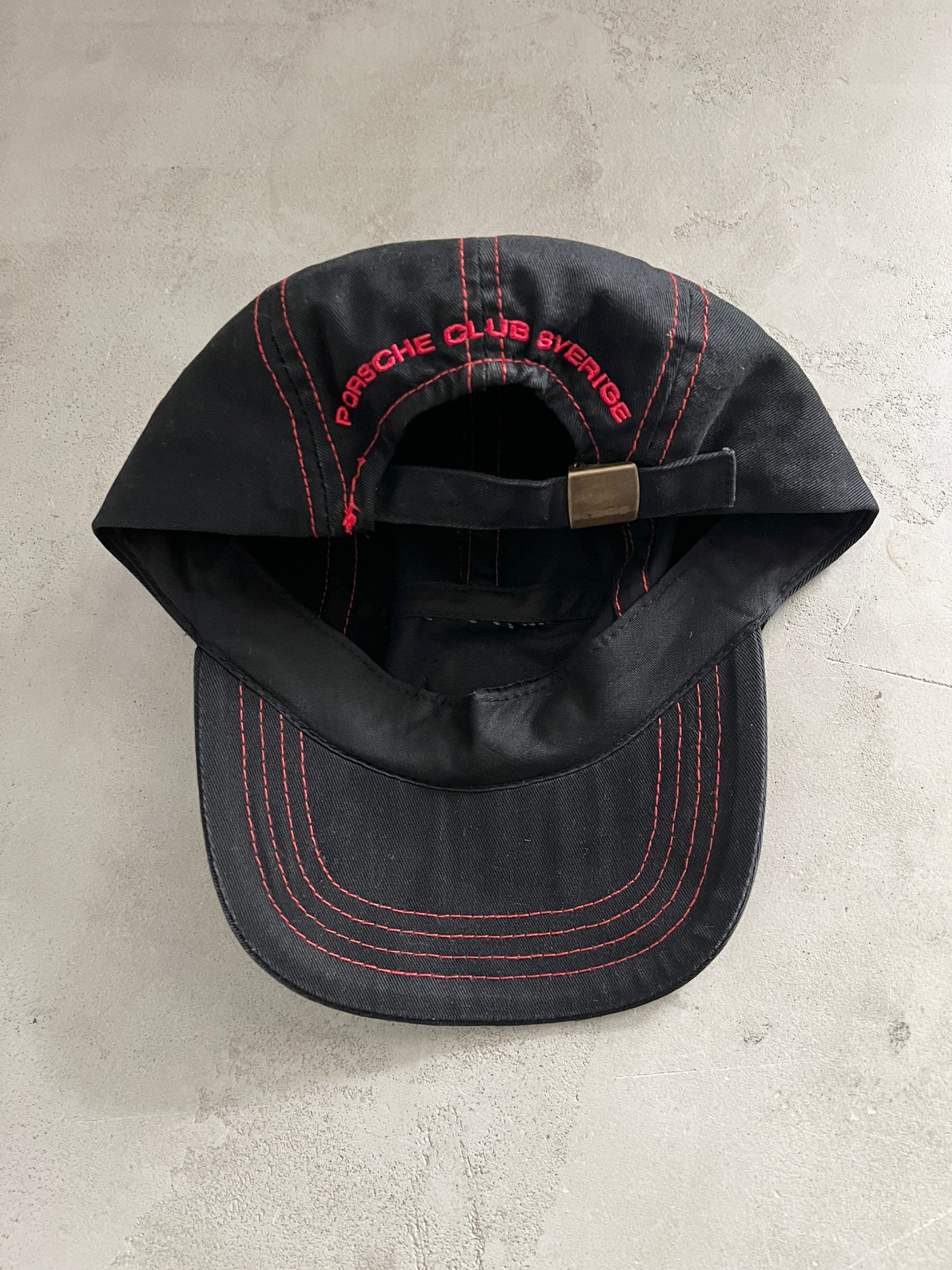 BLACK PORSCHE CAP - 1990S