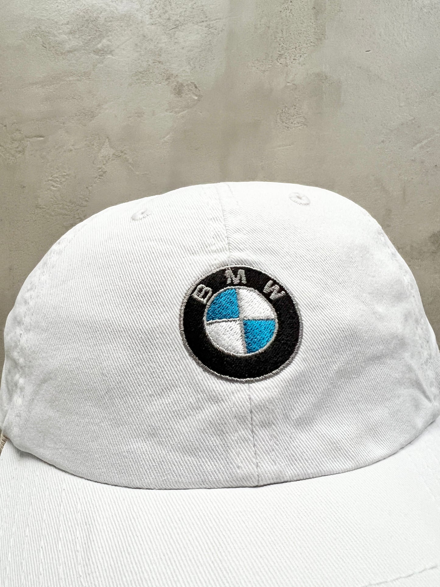 WHITE BMW CAP - 2000S