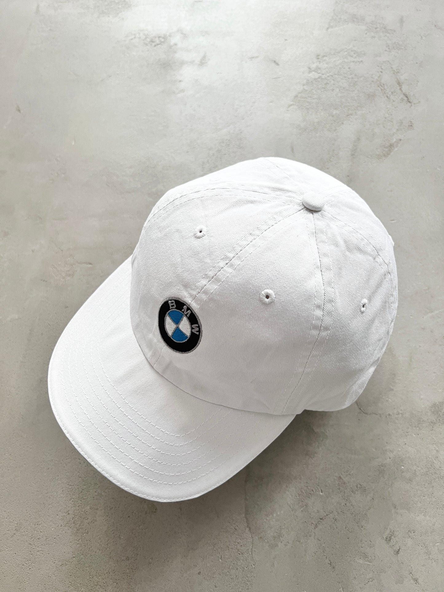 WHITE BMW CAP - 2000S