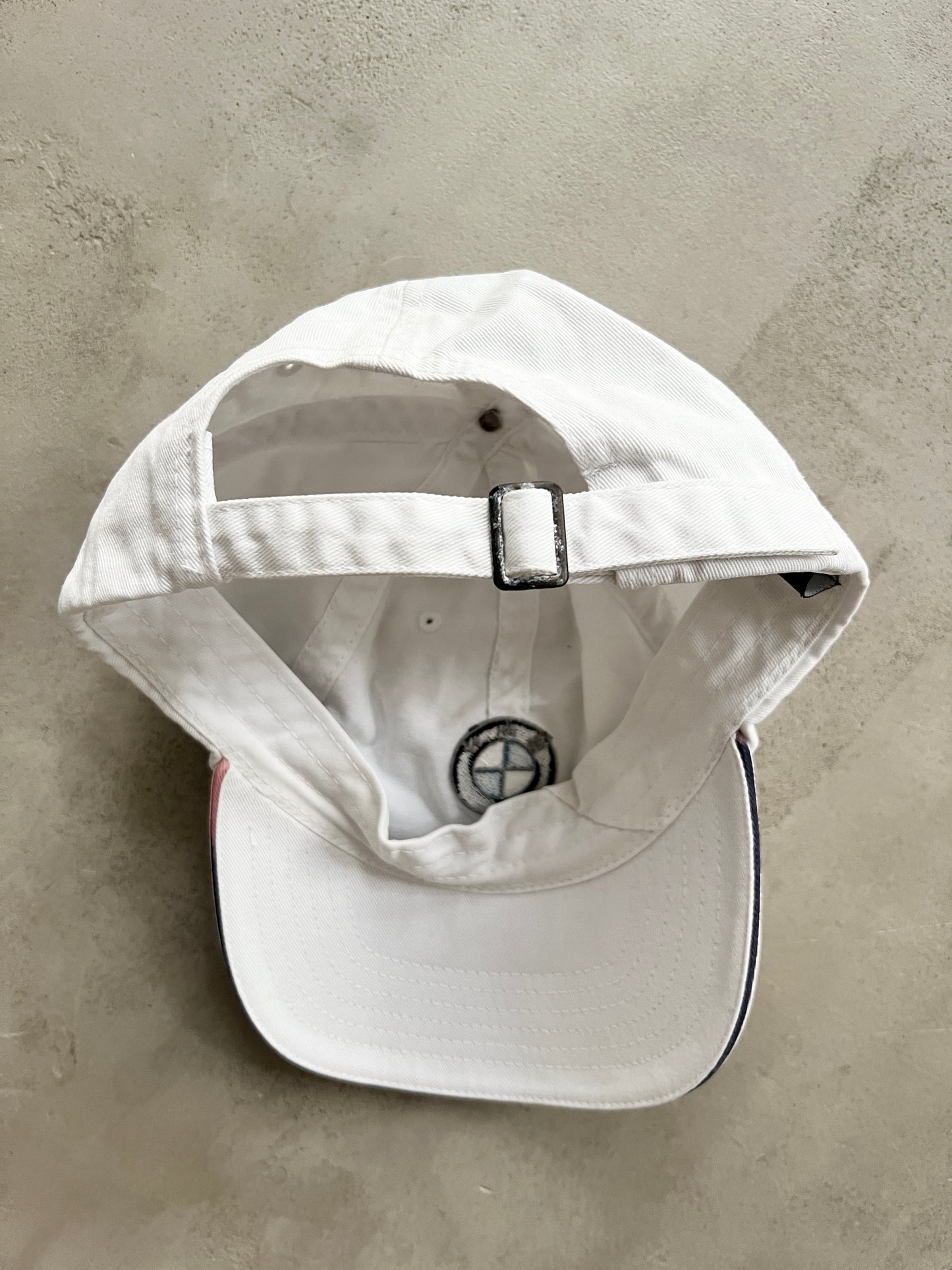 WHITE BMW CAP - 2000S