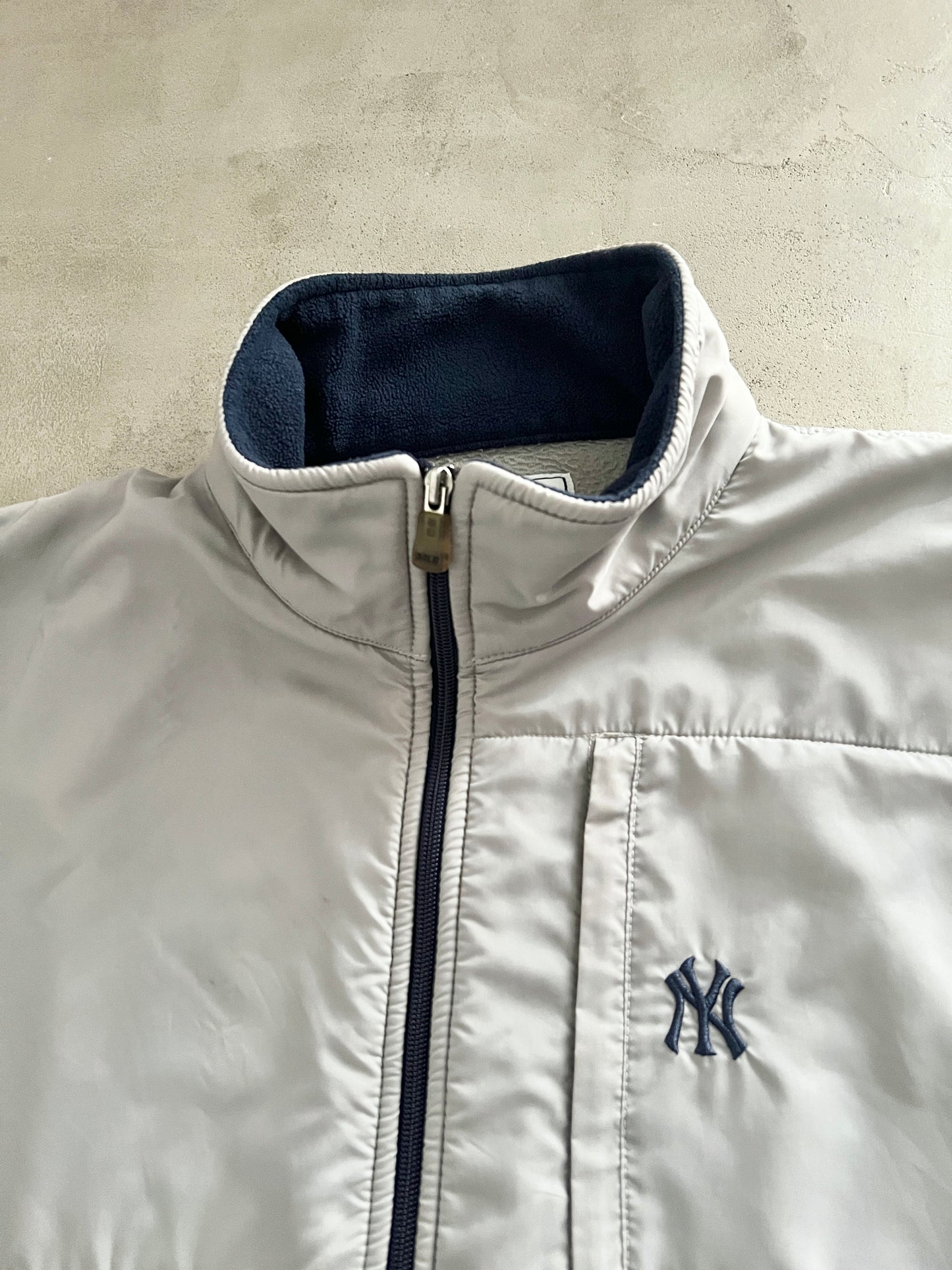 NAVY/GREY YANKEES FLEECE - 2000S - L