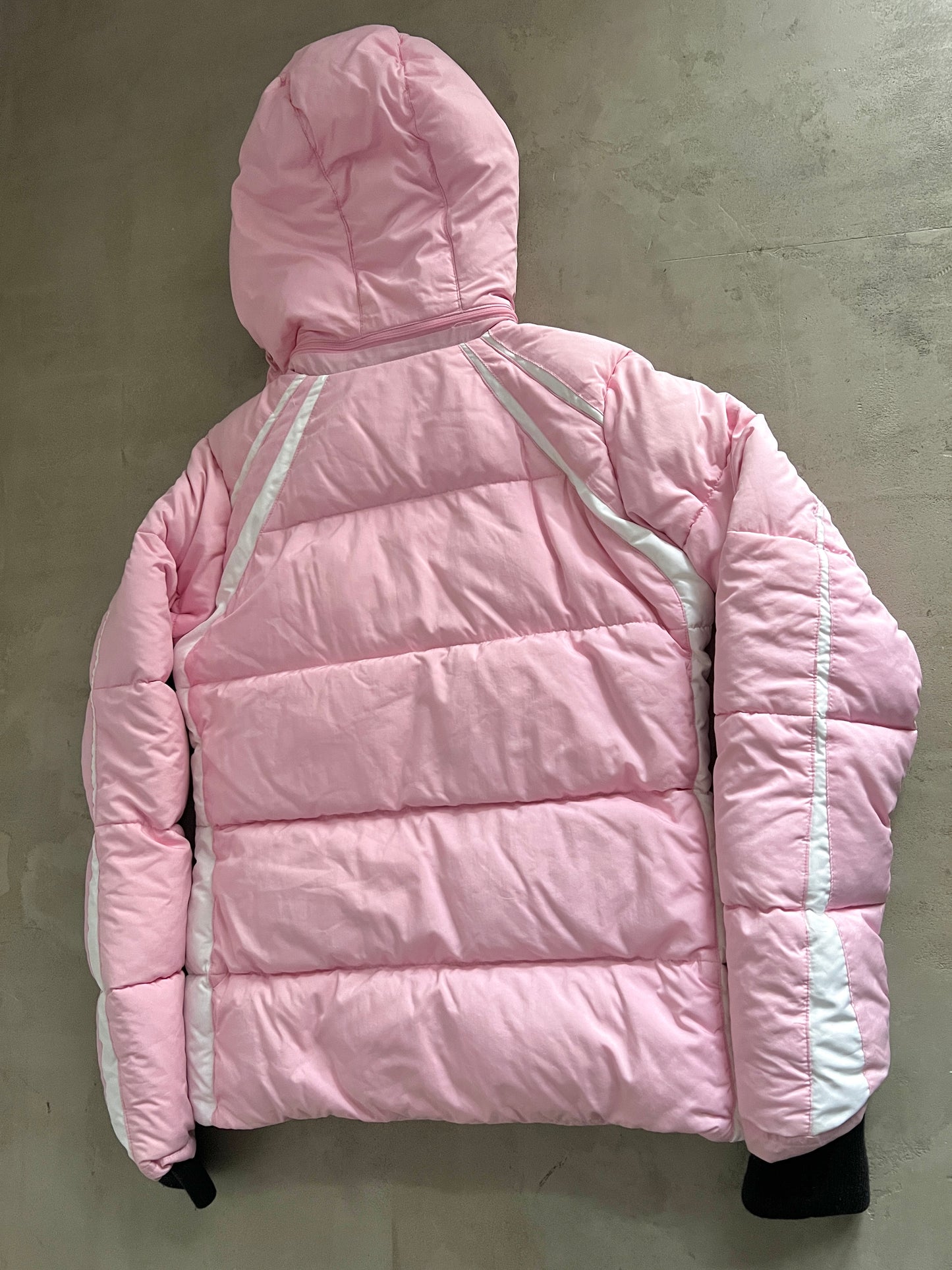 PINK NIKE PUFFER - 2000S - WMNS M