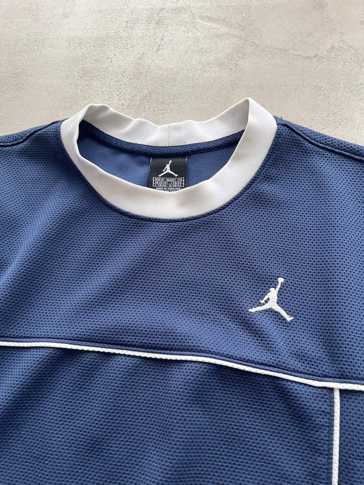 NAVY AIR JORDAN JERSEY - 2000S - XL