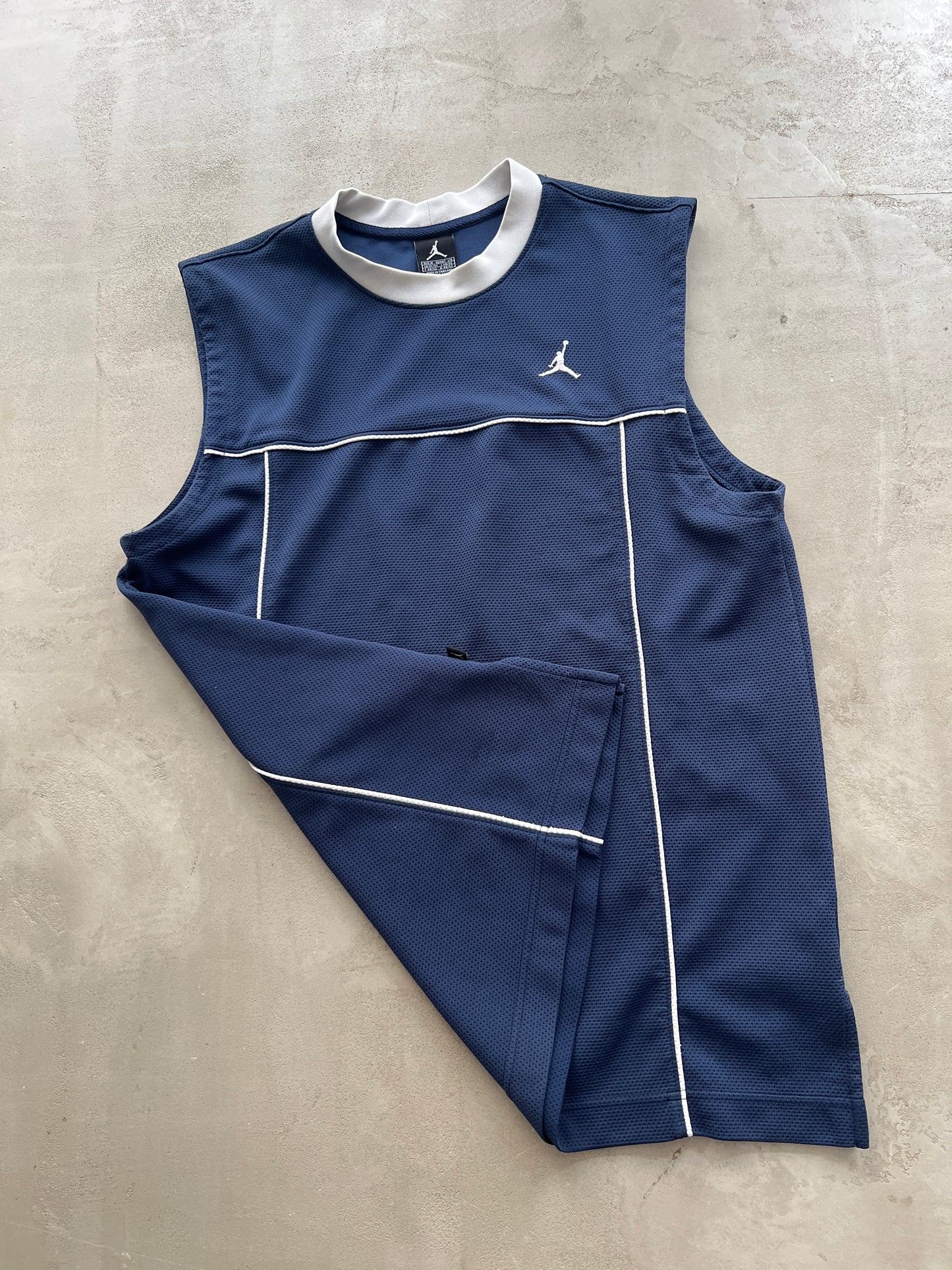 NAVY AIR JORDAN JERSEY - 2000S - XL