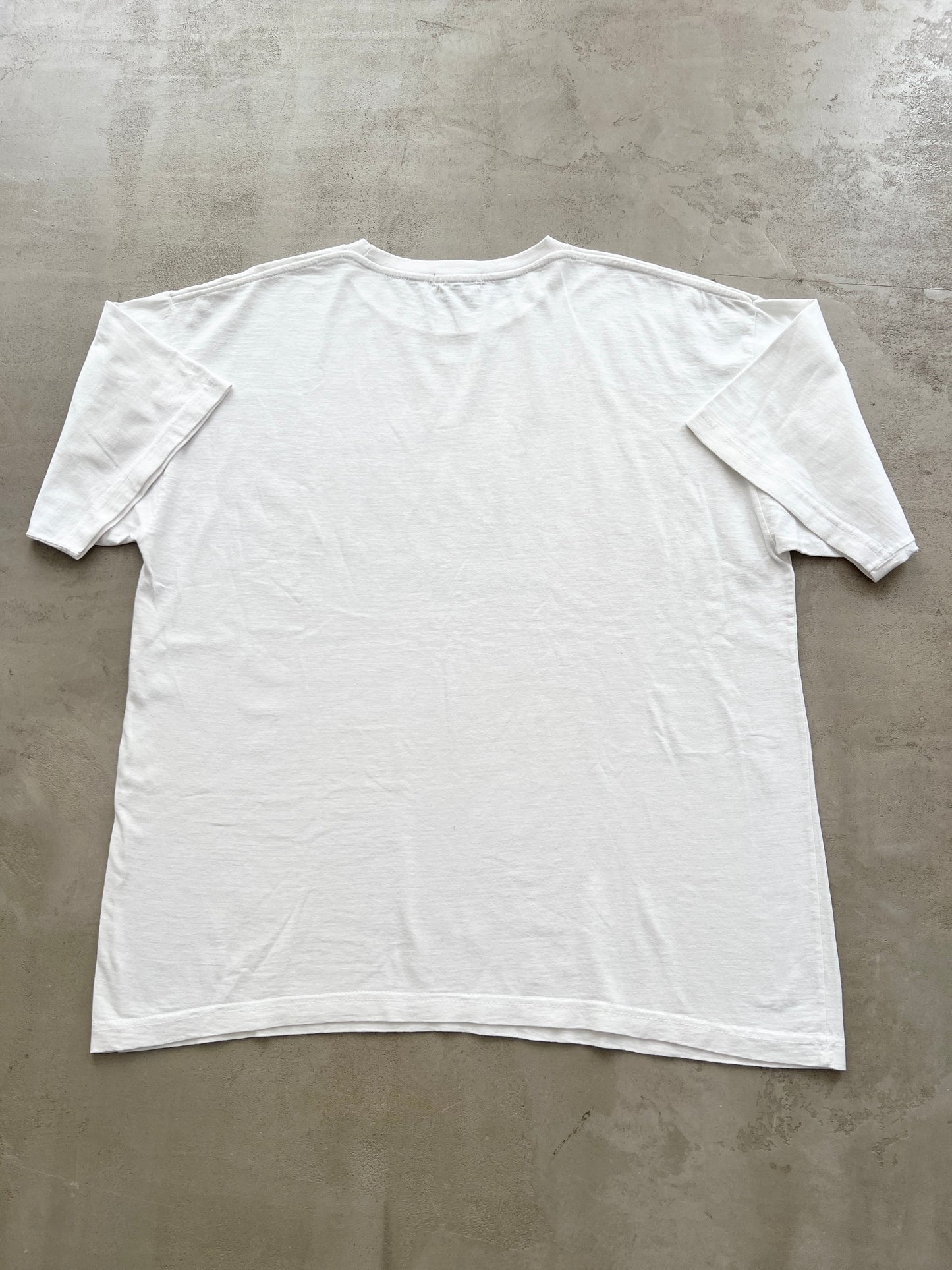 WHITE NOKIA PROMO TEE - 1990S - L