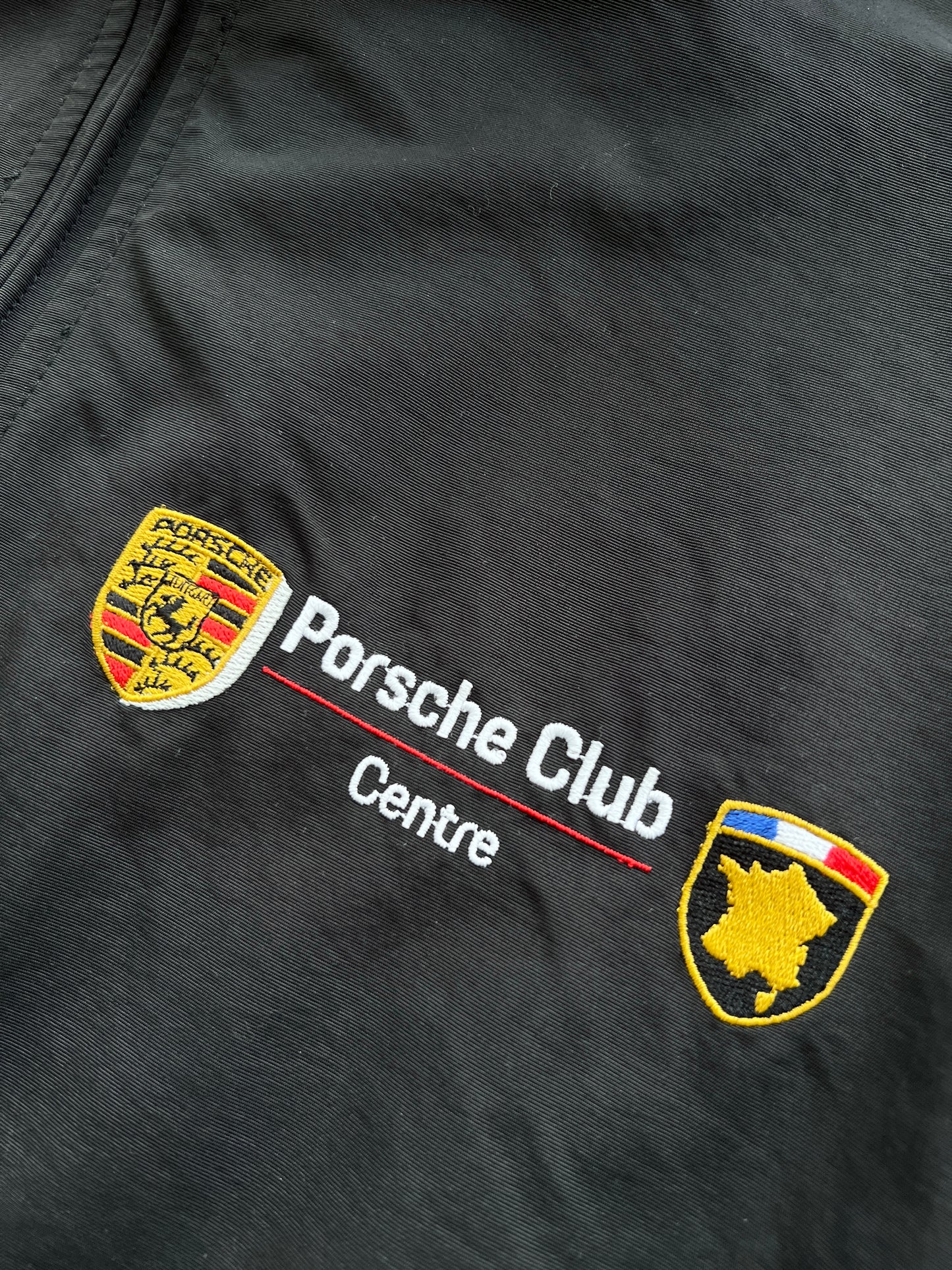 BLACK PORSCHE JACKET - 2000S - XL