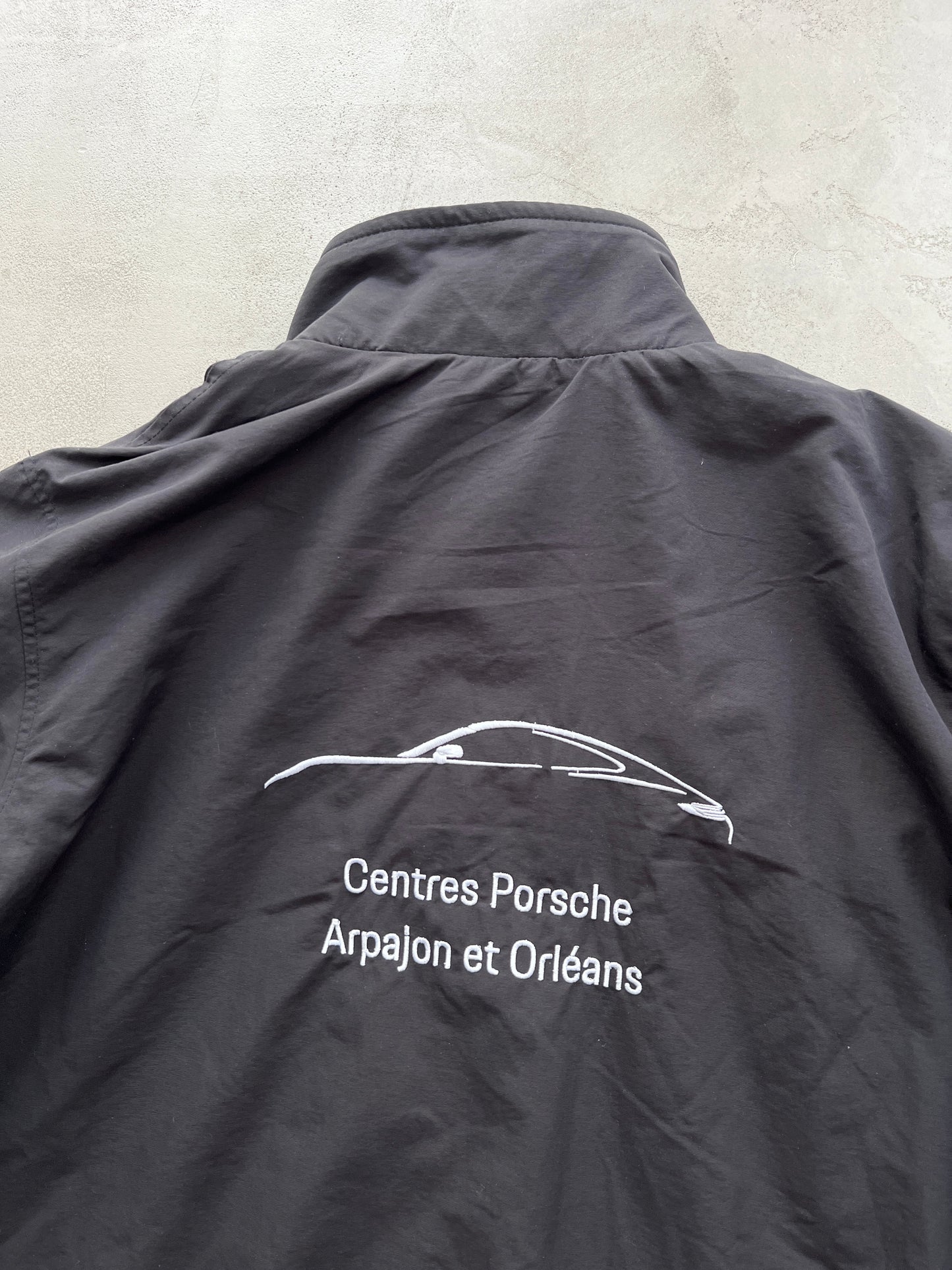 BLACK PORSCHE JACKET - 2000S - XL