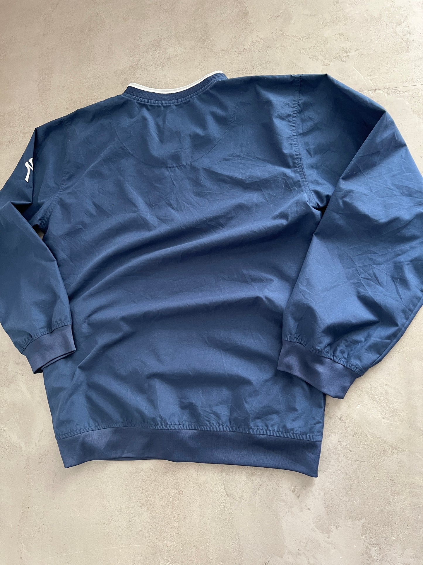 NAVY YANKEES NIKE LONGSLEEVE - 1990S - M/L