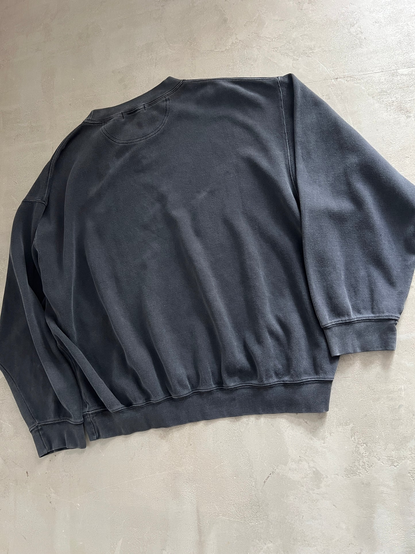 BLACK PORSCHE SWEATER - 1990S - L