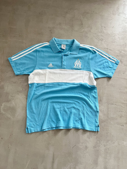 BABY BLUE MARSEILLE POLO - 2000S - M/L