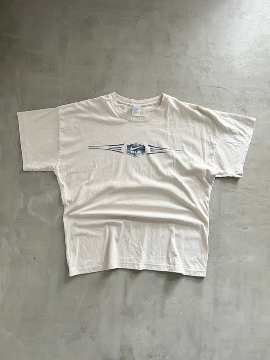 CREME NIKE BOOTLEG TEE - 1990S - XL