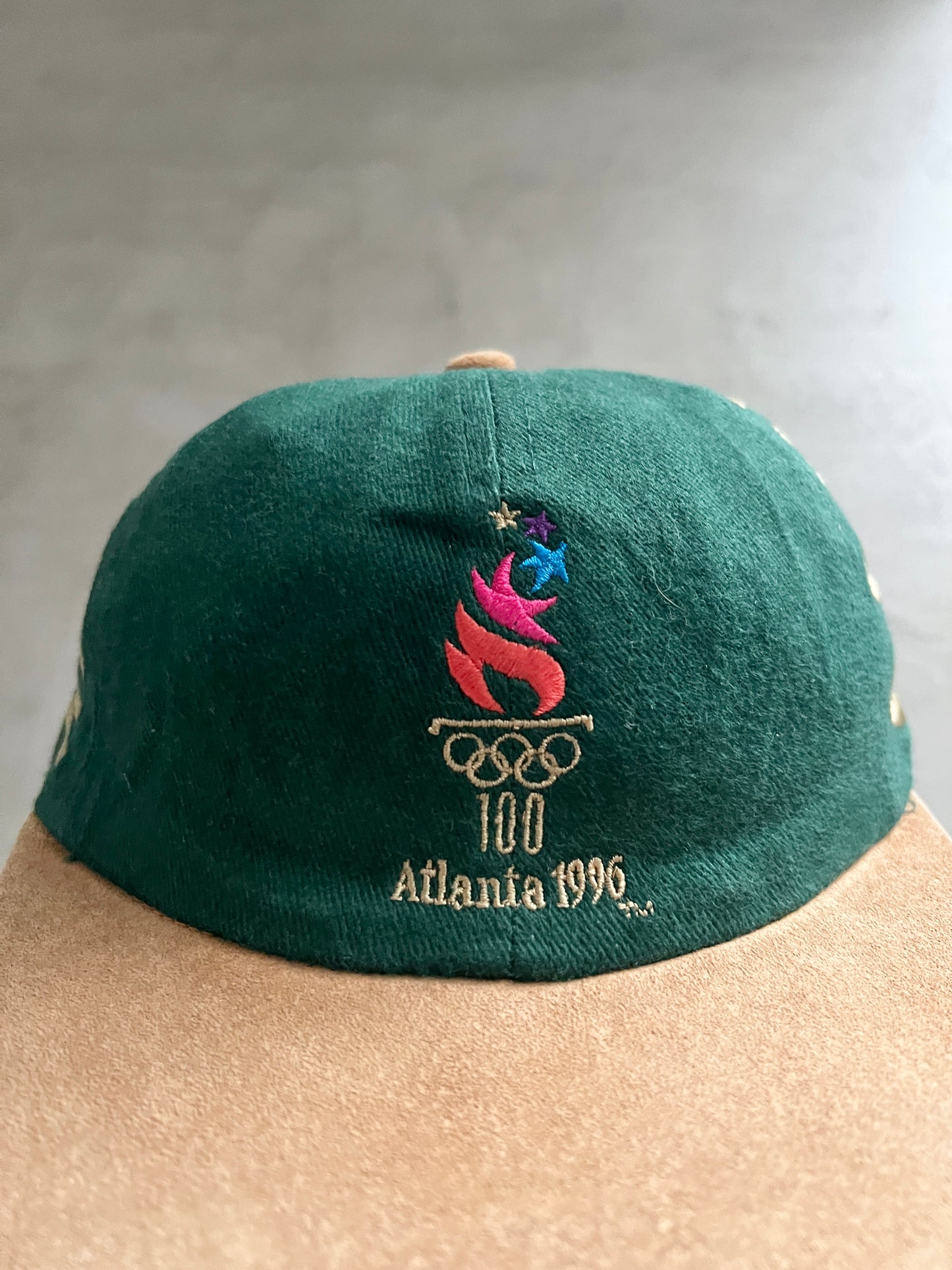 GREEN OLYMPIC GAMES CAP - 1990S