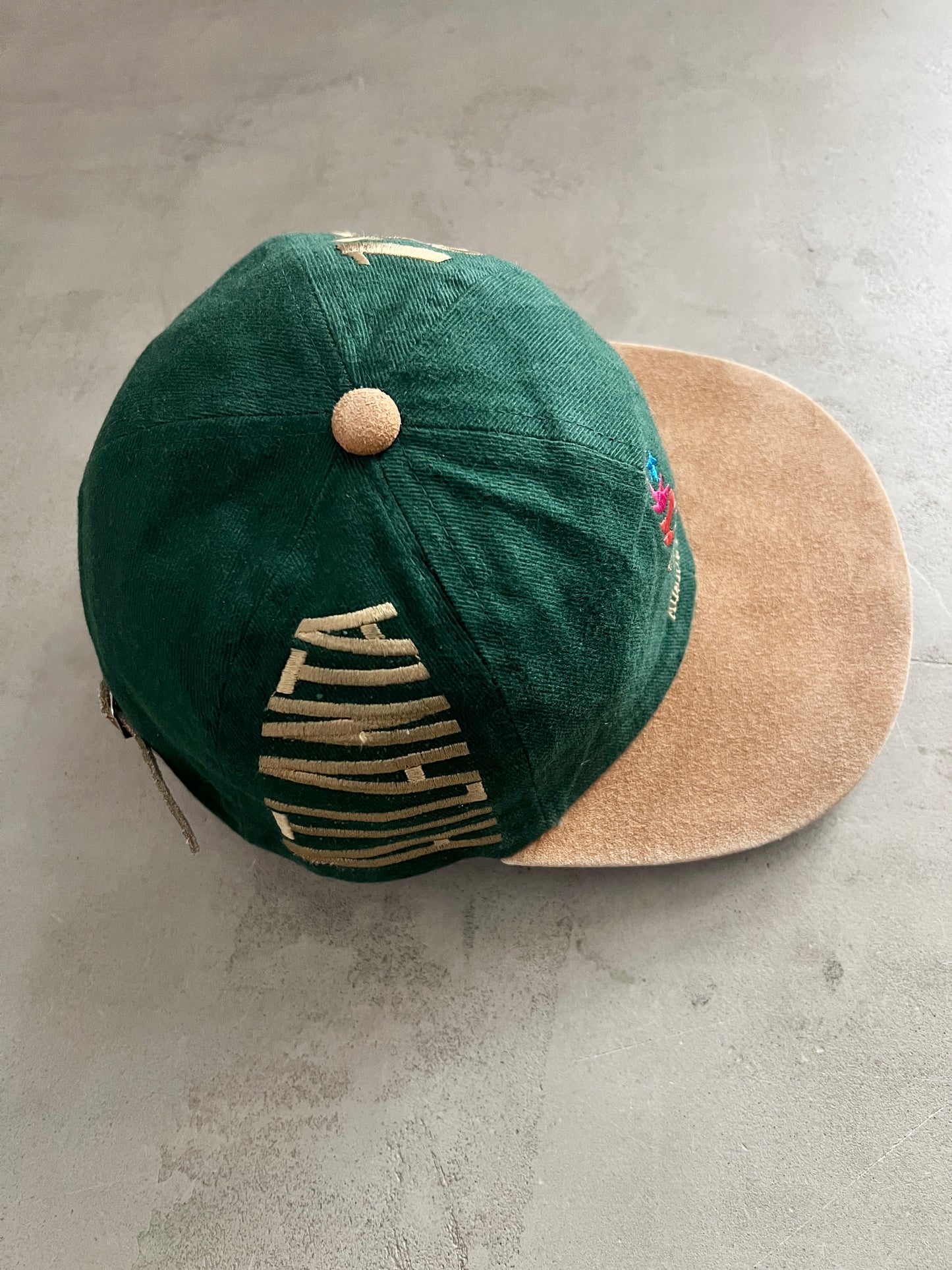 GREEN OLYMPIC GAMES CAP - 1990S