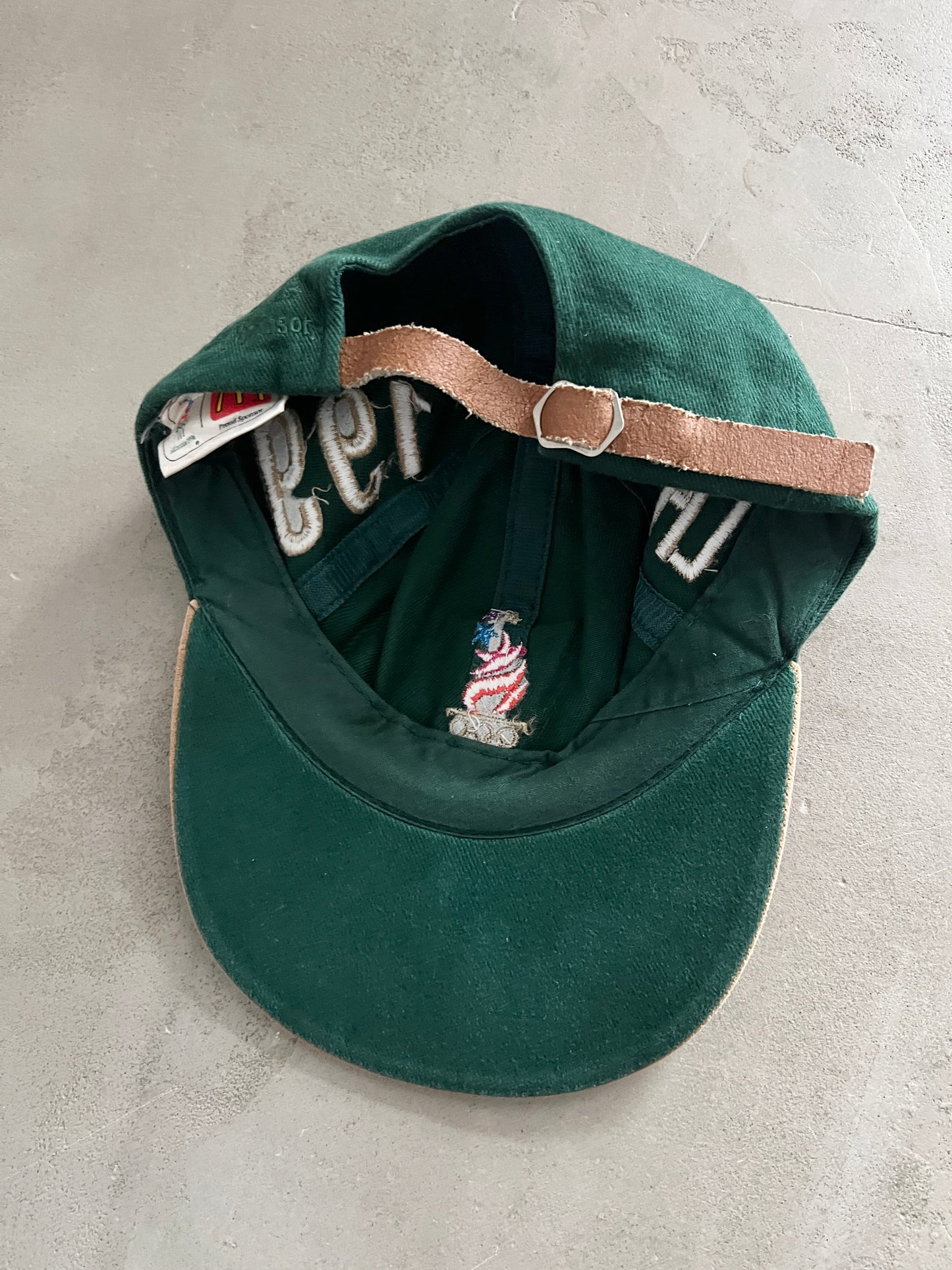 GREEN OLYMPIC GAMES CAP - 1990S