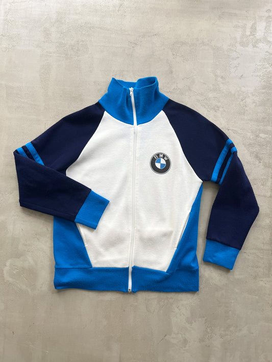 WHITE BMW JACKET - 1990S - M/S