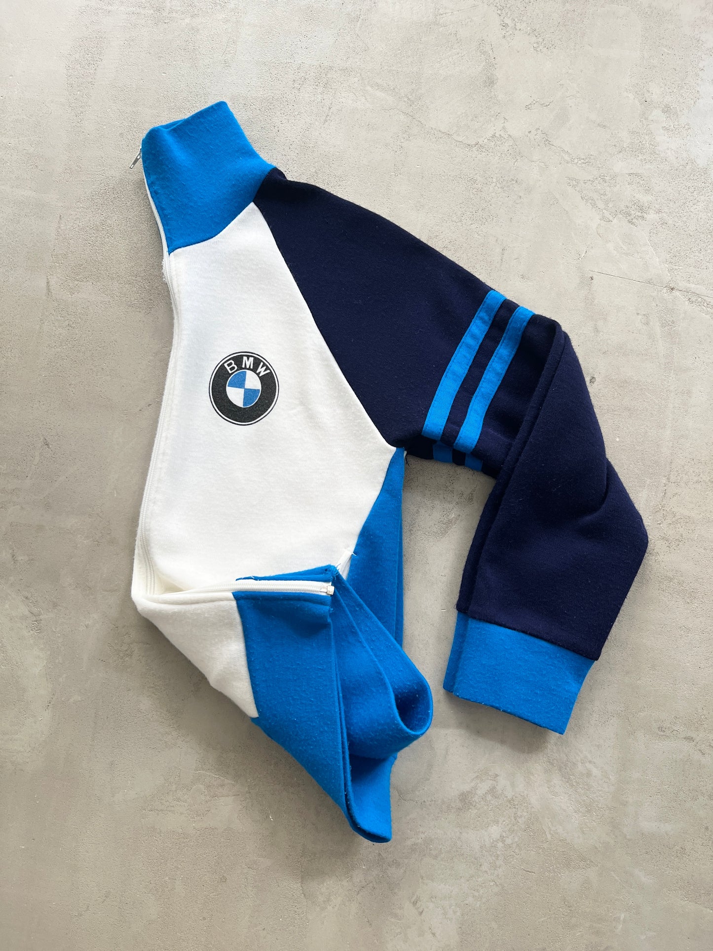 WHITE BMW JACKET - 1990S - M/S