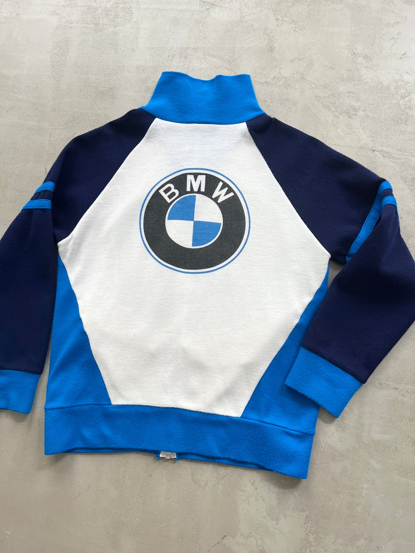 WHITE BMW JACKET - 1990S - M/S