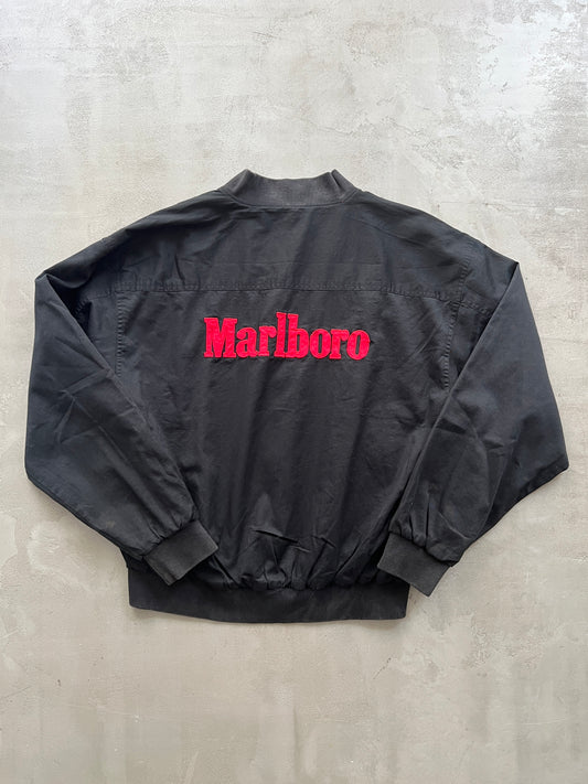 BLACK MARLBORO JACKET - 1990S - M/L