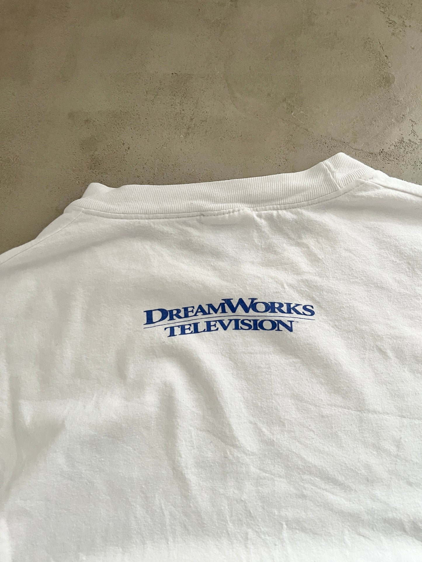 WHITE DREAM WORKS PROMO TEE - 1990S - M/L