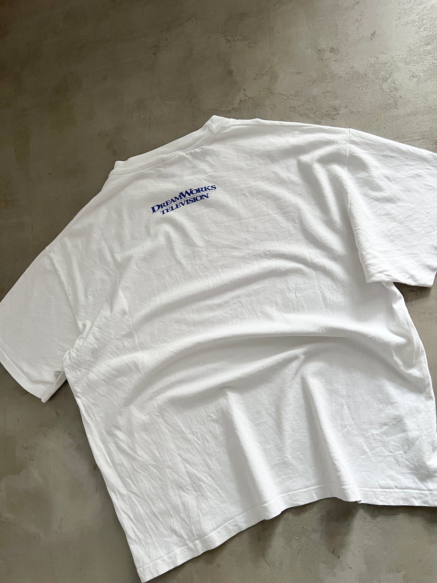 WHITE DREAM WORKS PROMO TEE - 1990S - M/L