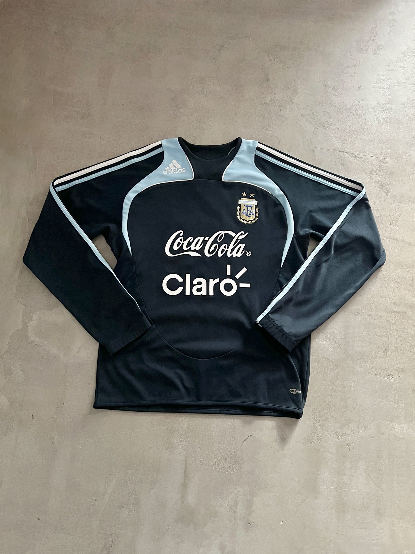 NAVY/BABY BLUE ARGENTINA LONG SLEEVE - 2000S - M