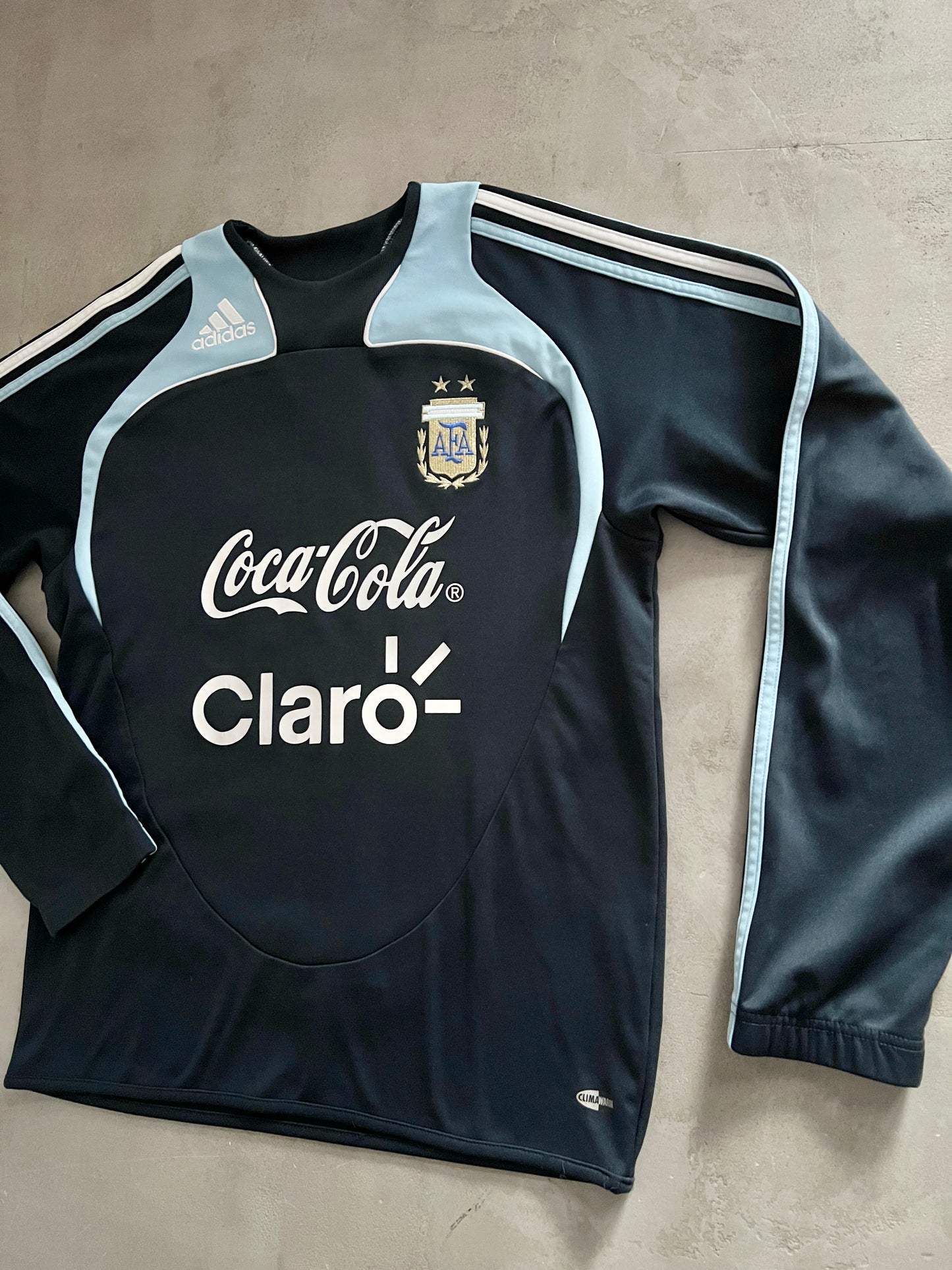 NAVY/BABY BLUE ARGENTINA LONG SLEEVE - 2000S - M