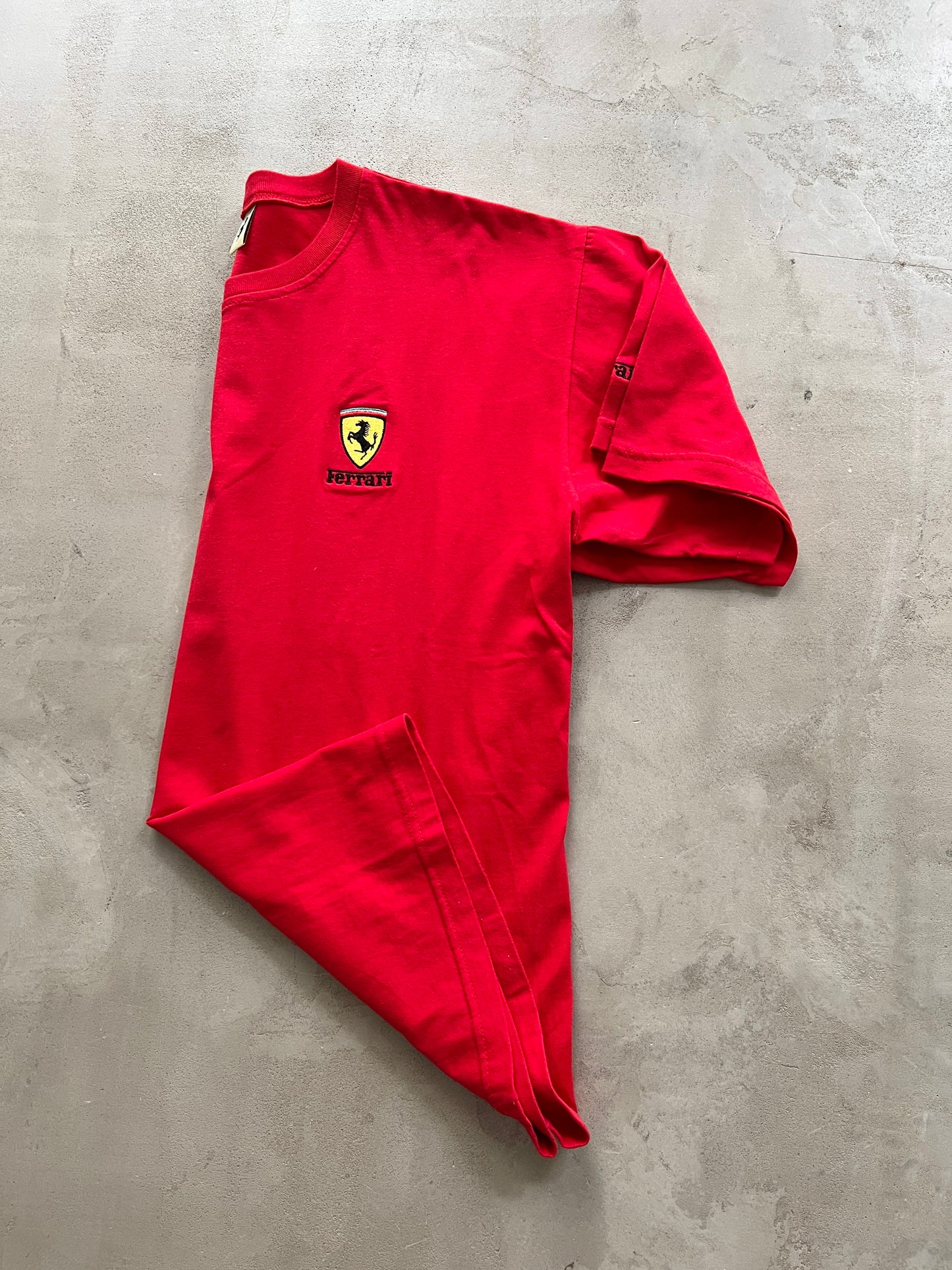 RED FERRARI TEE - 1996 - L