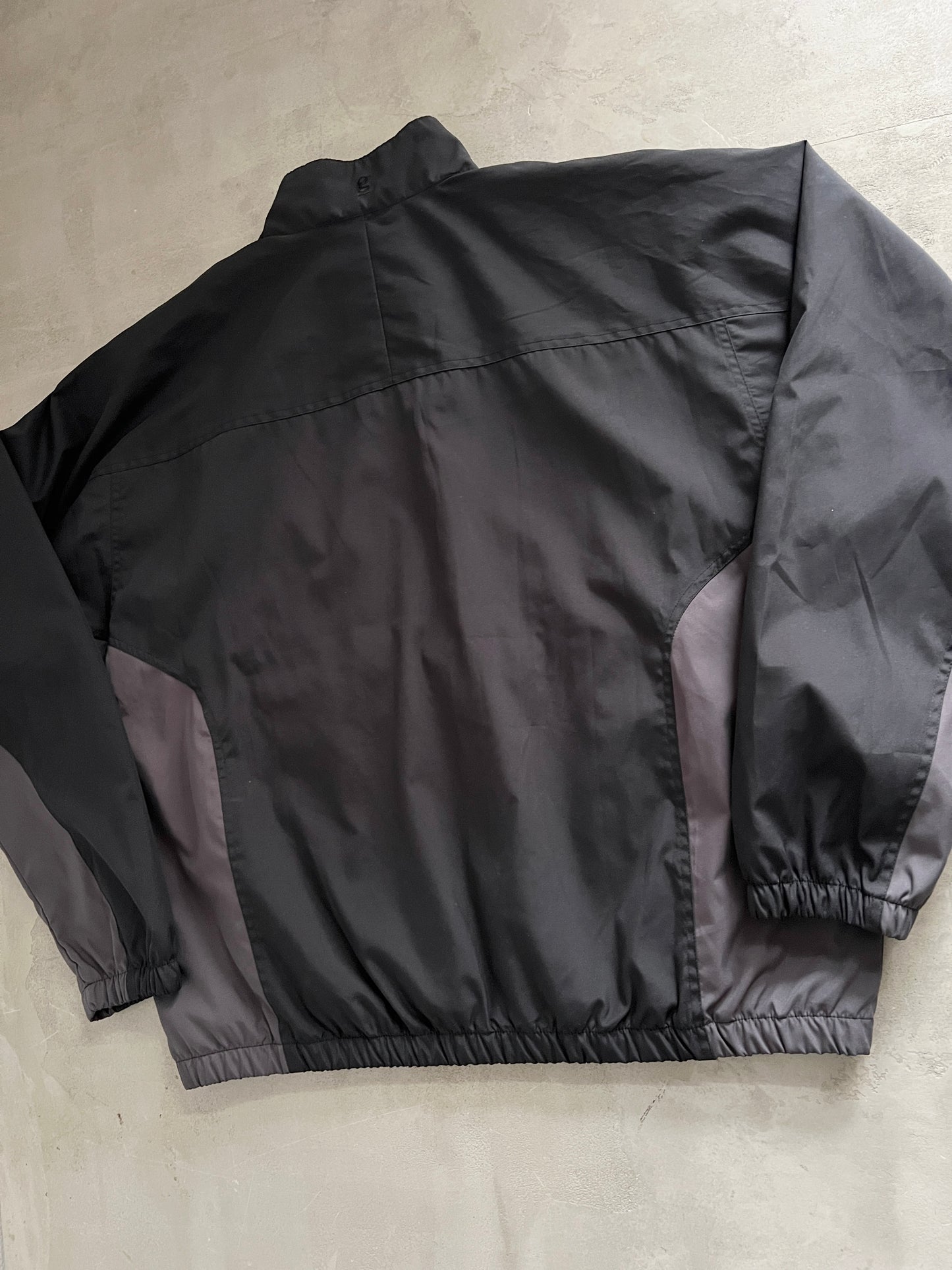 BLACK BMW TRACK JACKET - 2000S - XL/XXL