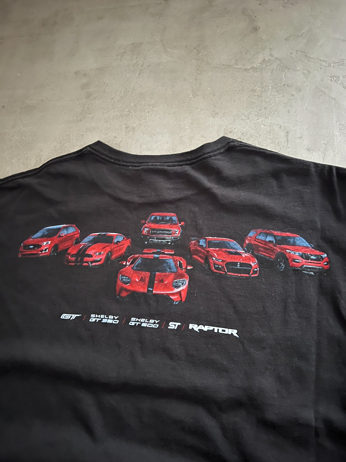 BLACK FORD PERFORMANCE TEE - 2000S - L/M