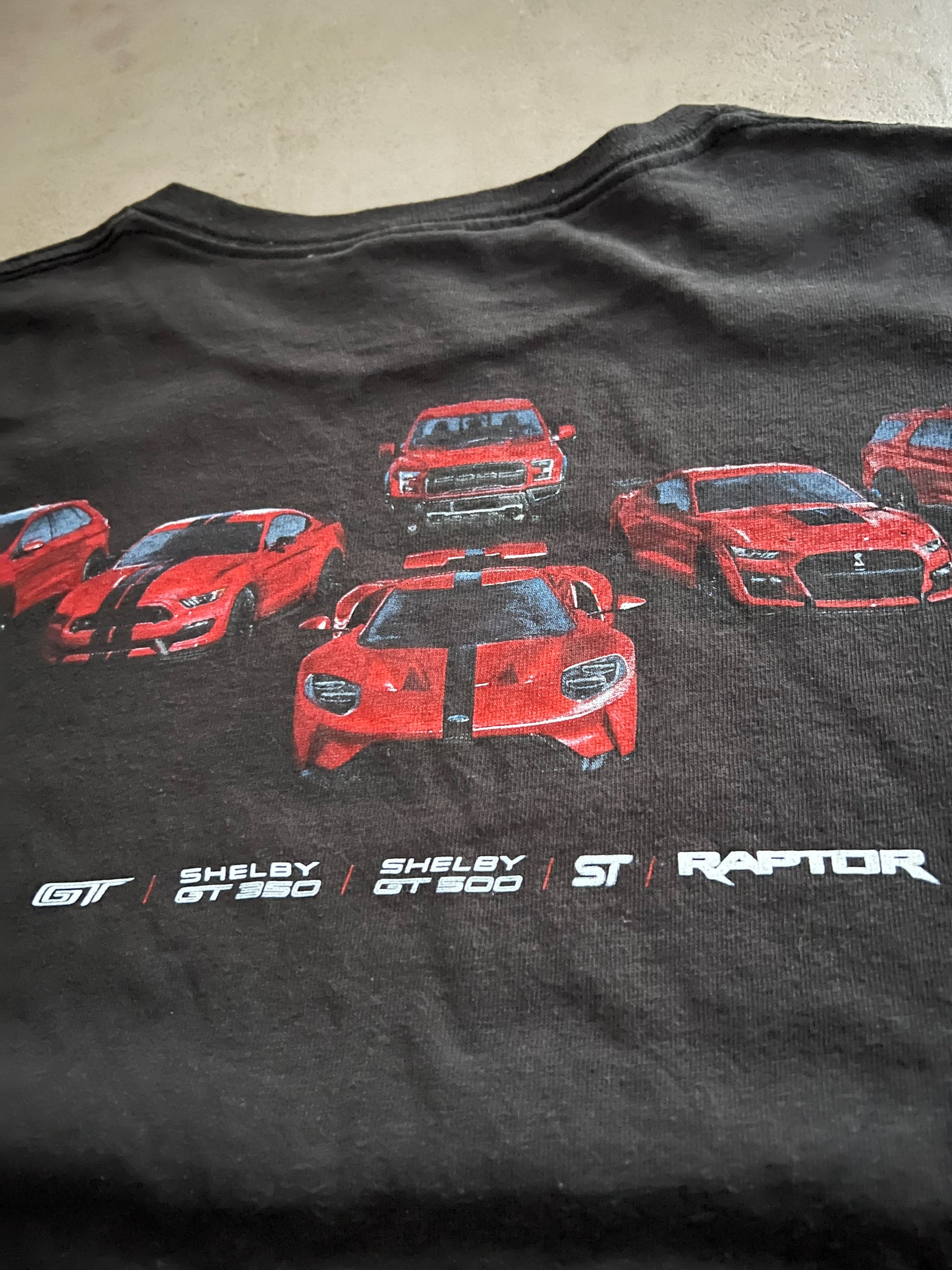 BLACK FORD PERFORMANCE TEE - 2000S - L/M