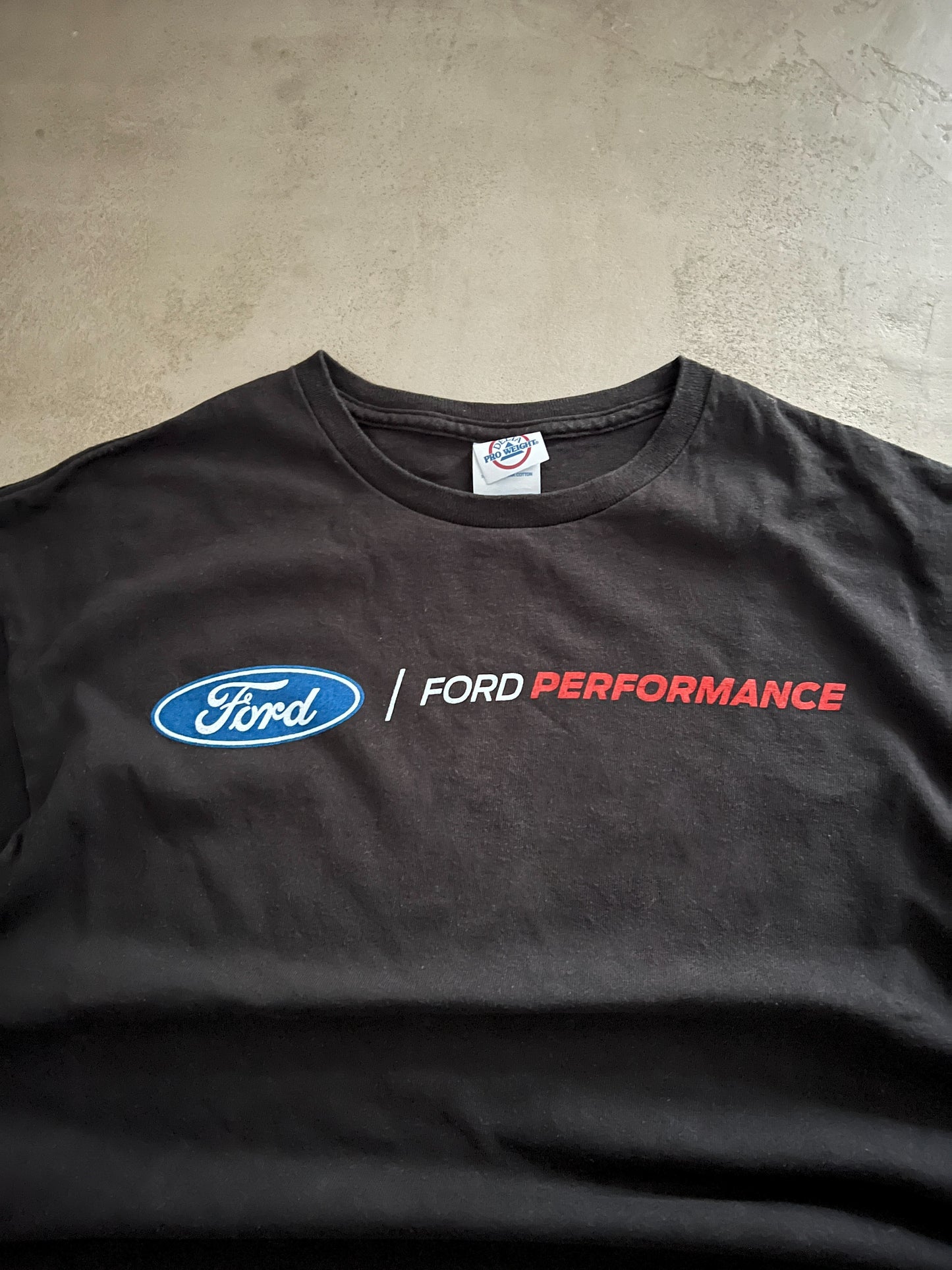 BLACK FORD PERFORMANCE TEE - 2000S - L/M