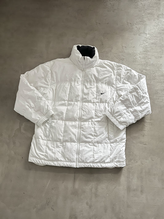 WHITE NIKE PUFFER - 2000S - XL/XXL