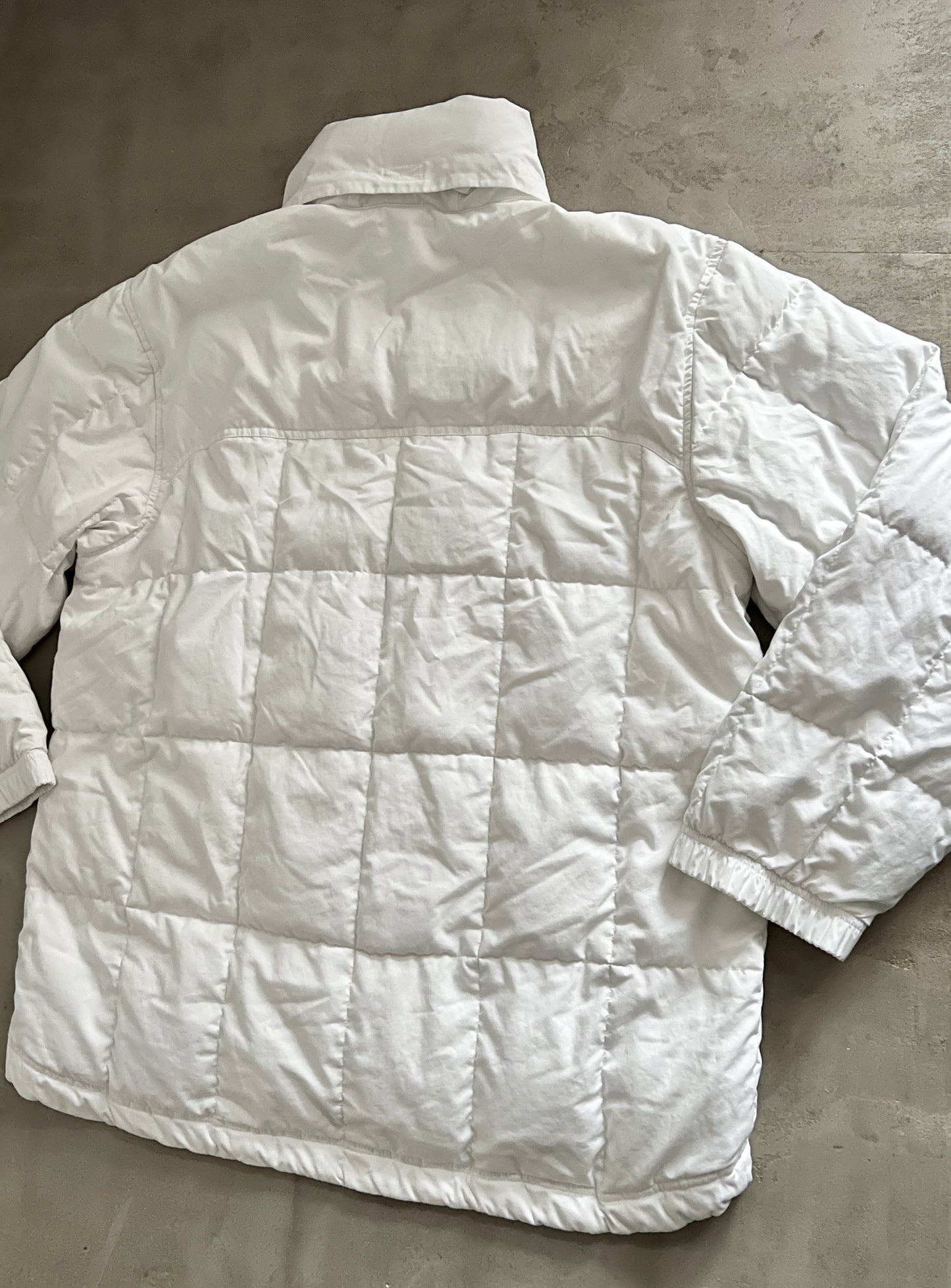 WHITE NIKE PUFFER - 2000S - XL/XXL