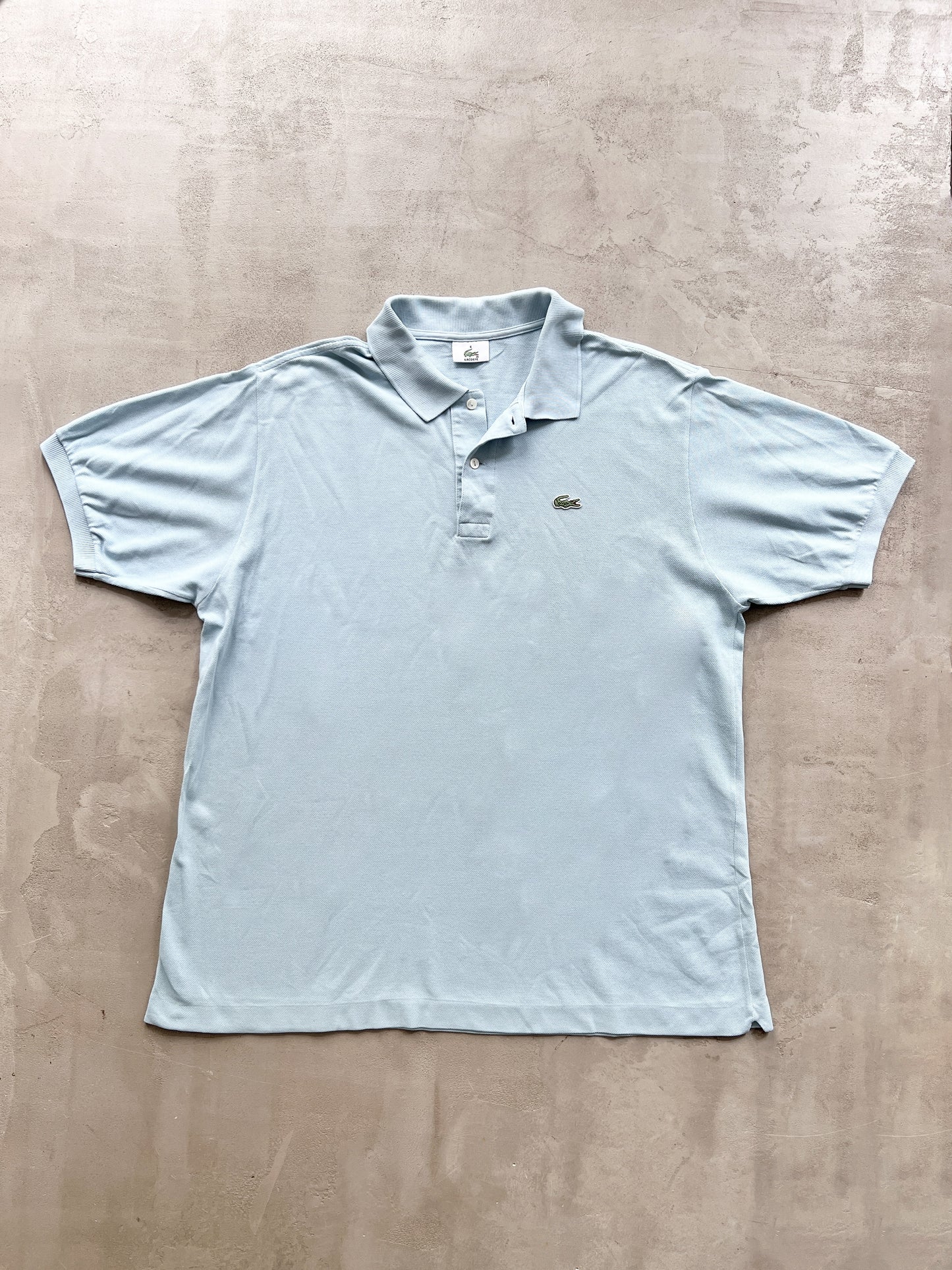 BABY BLUE LACOSTE POLO - XL