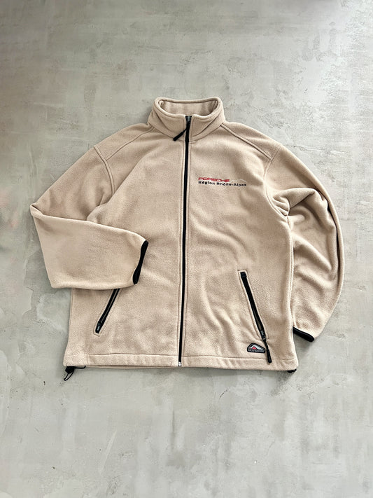 BEIGE PORSCHE FLEECE - 1990S - XL