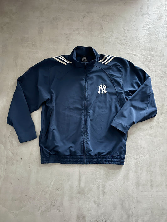 NAVY YANKEES TRACK JACKET - 2000S - L/XL