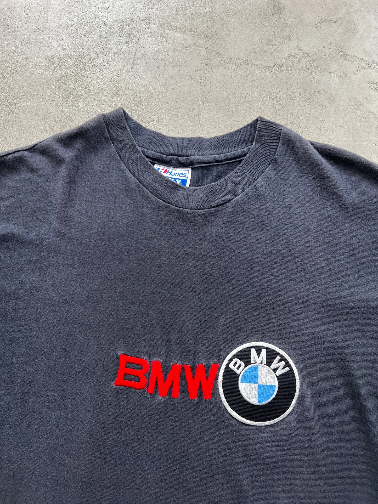 BLACK BMW PROMO TEE - 1990S - XL/L