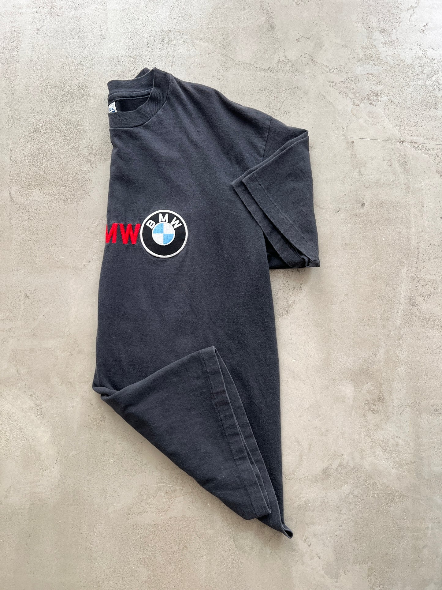 BLACK BMW PROMO TEE - 1990S - XL/L