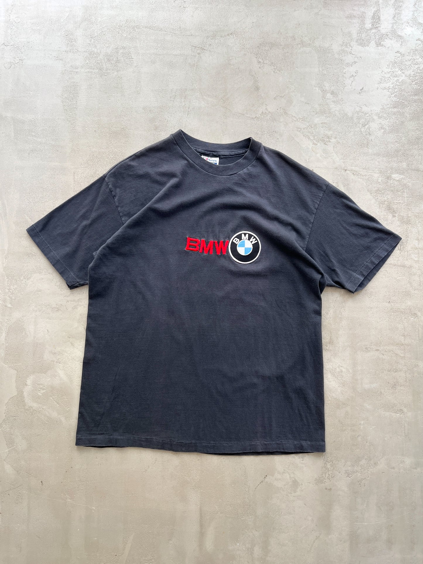 BLACK BMW PROMO TEE - 1990S - XL/L